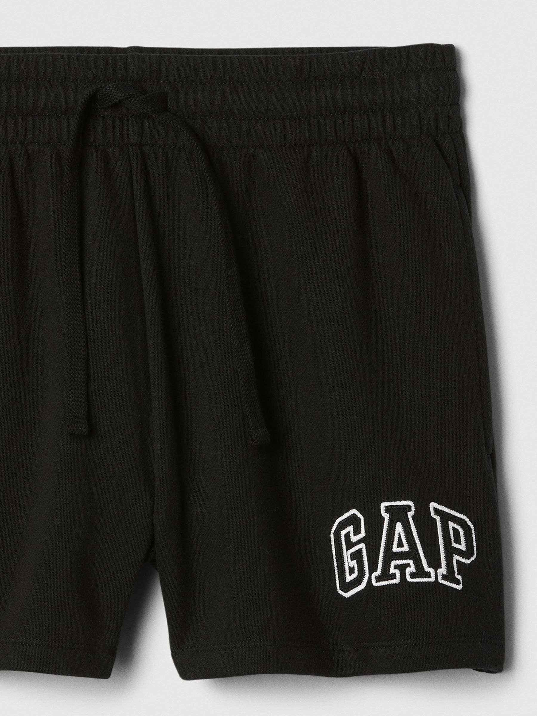 Black Logo Pull On Shorts - Image 4 of 4