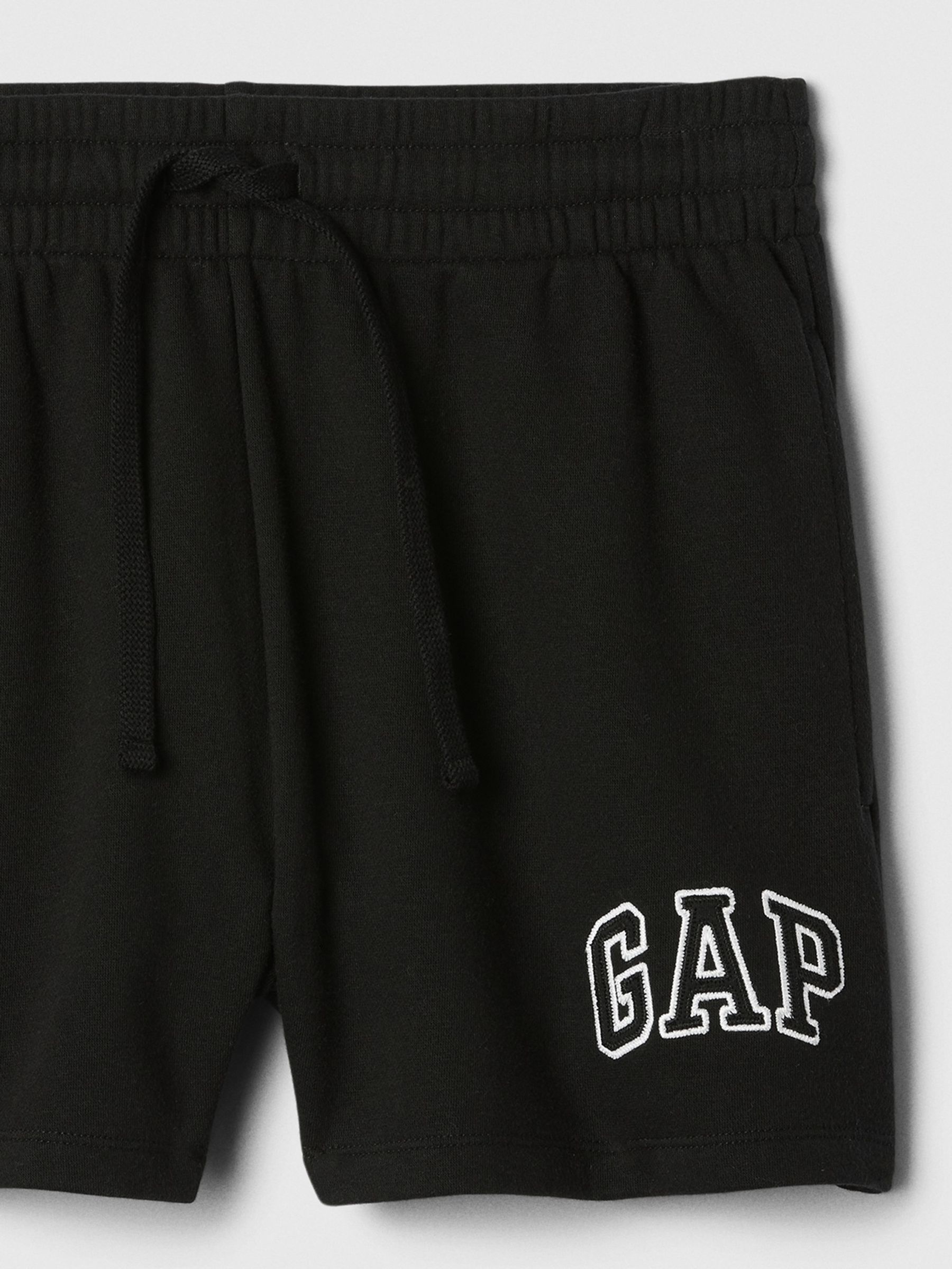 Black Logo Pull On Shorts - Image 4 of 4 Black Logo Pull On Shorts - Image 4 of 4