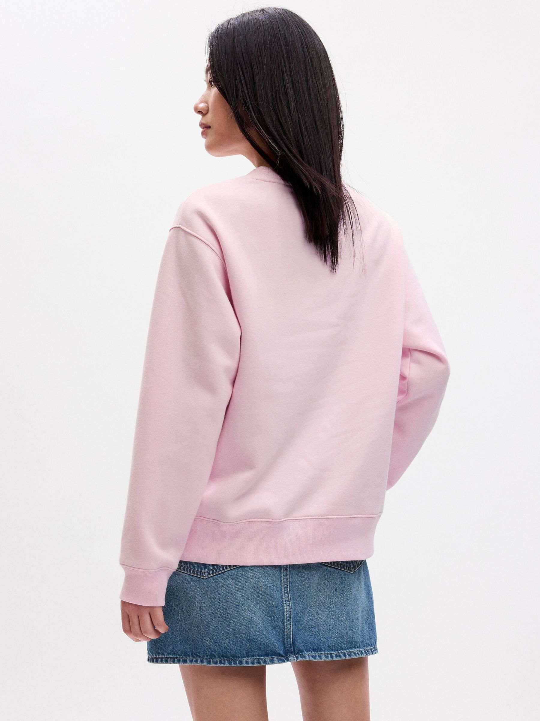Pink Barbie Logo Sweatshirt - Image 2 of 4
