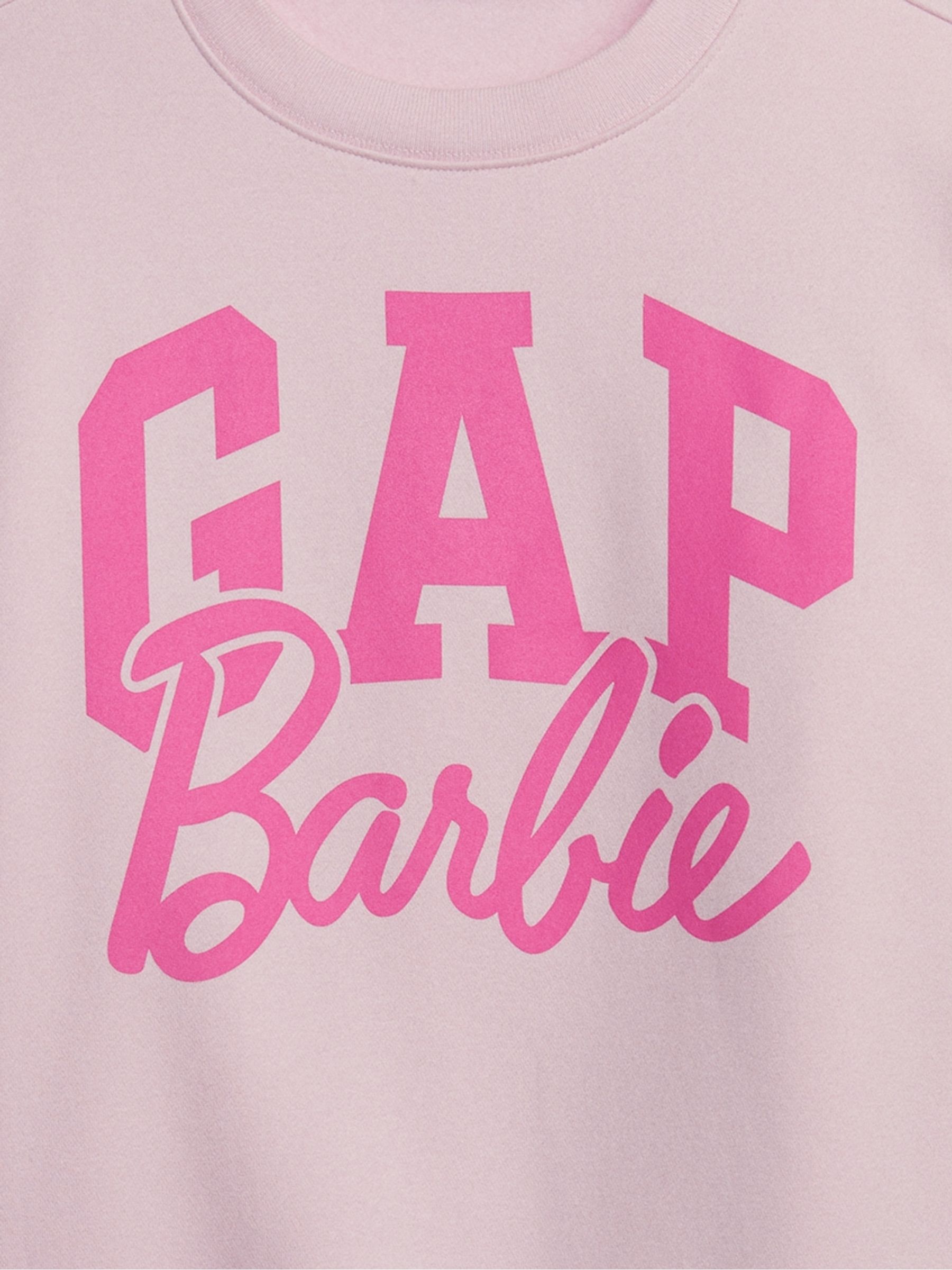 Pink Barbie Logo Sweatshirt - Image 4 of 4