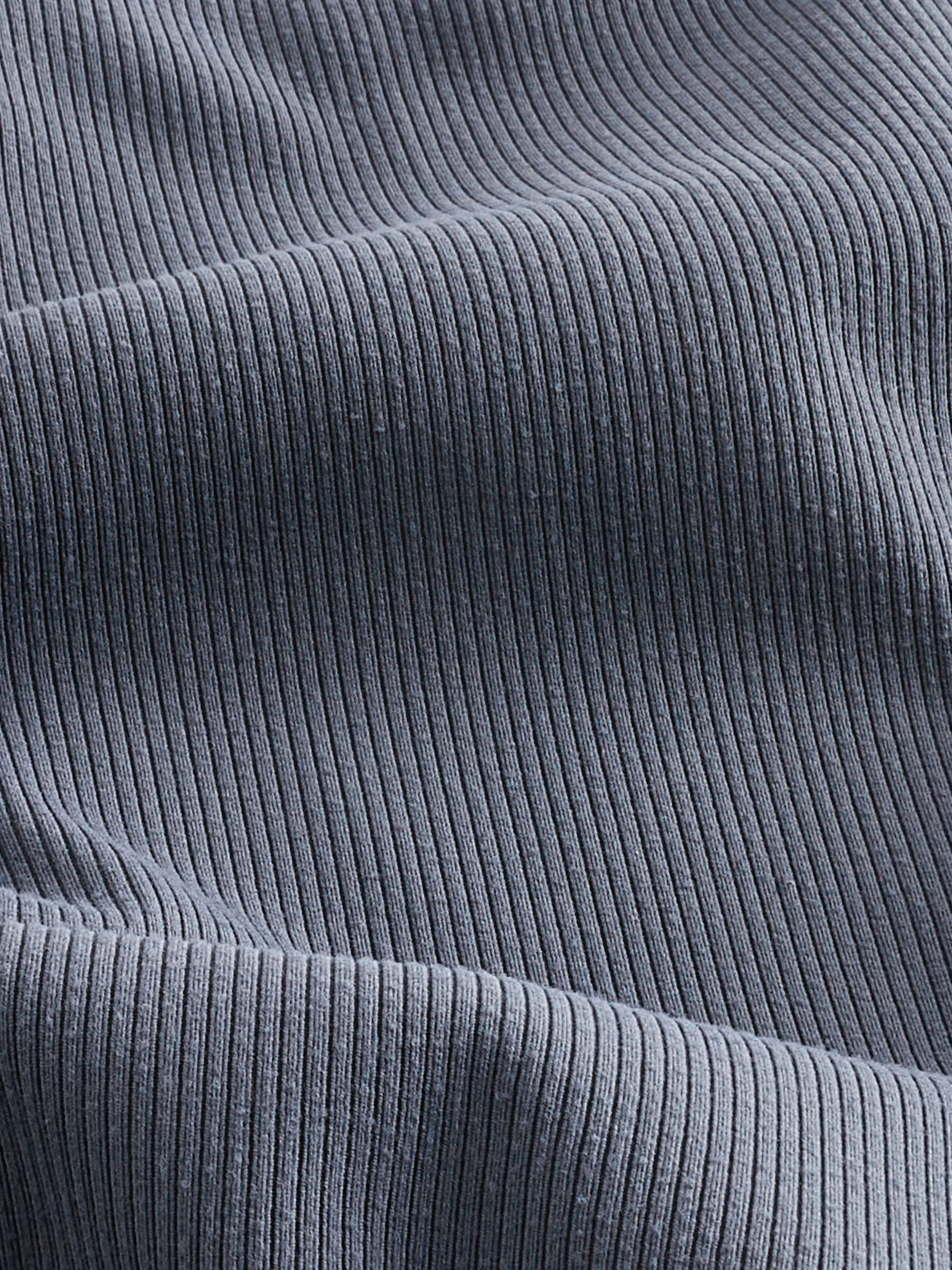 Grey High Waisted Power Stretch Yoga Leggings - Image 5 of 7