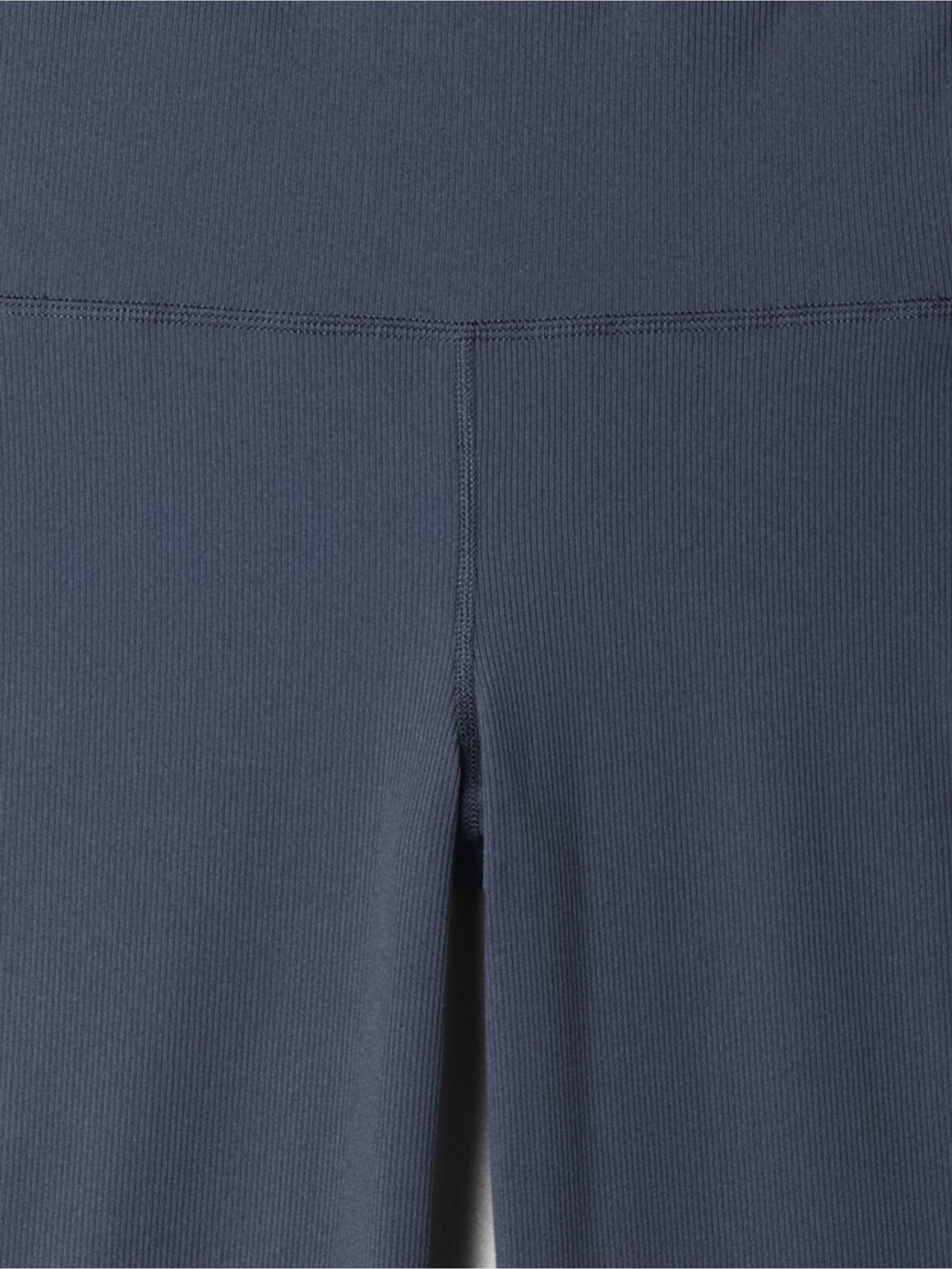 Grey High Waisted Power Stretch Yoga Leggings - Image 7 of 7