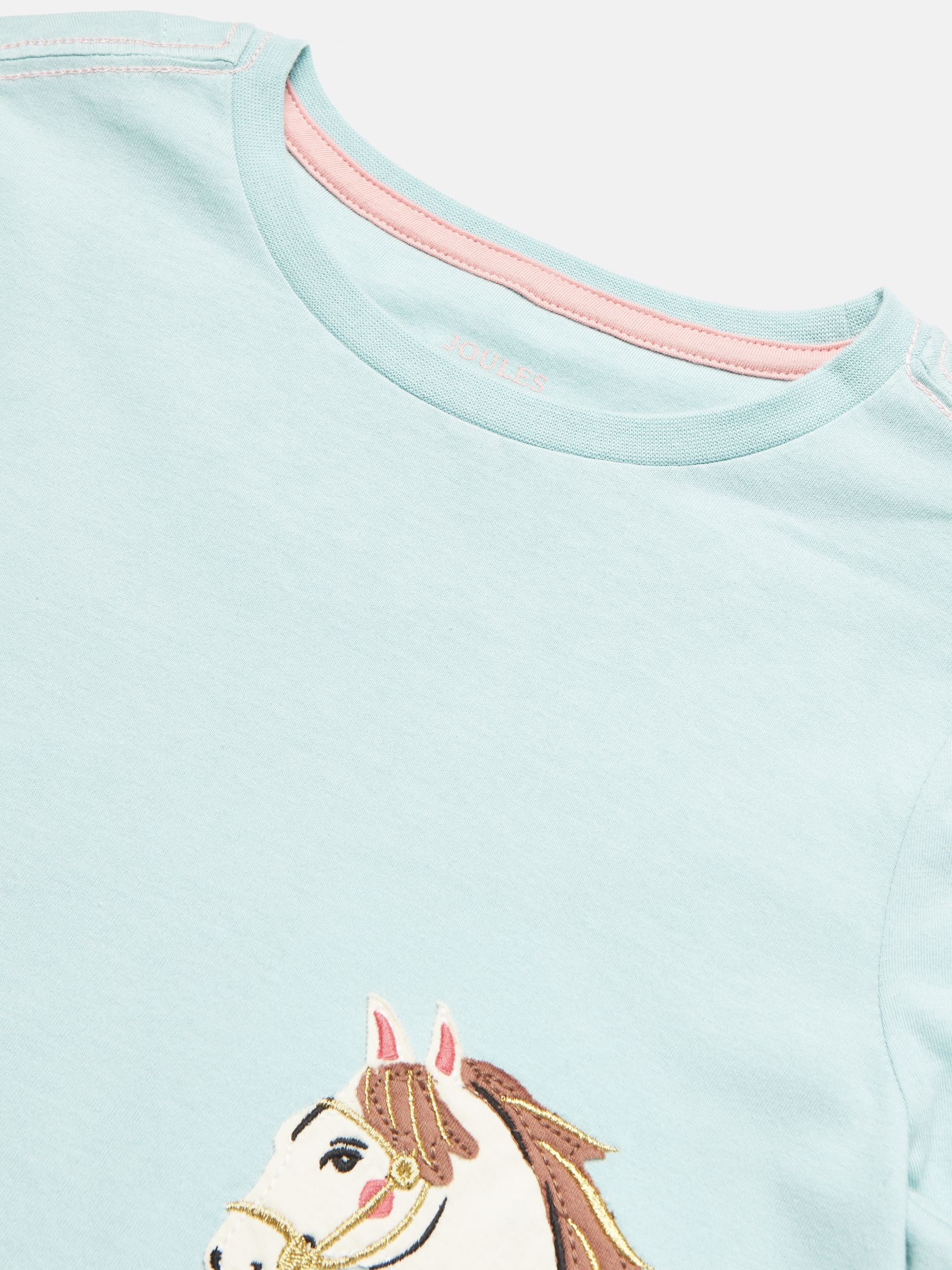 Girls' Ava Mint Green Artwork T-Shirt - Image 5 of 6