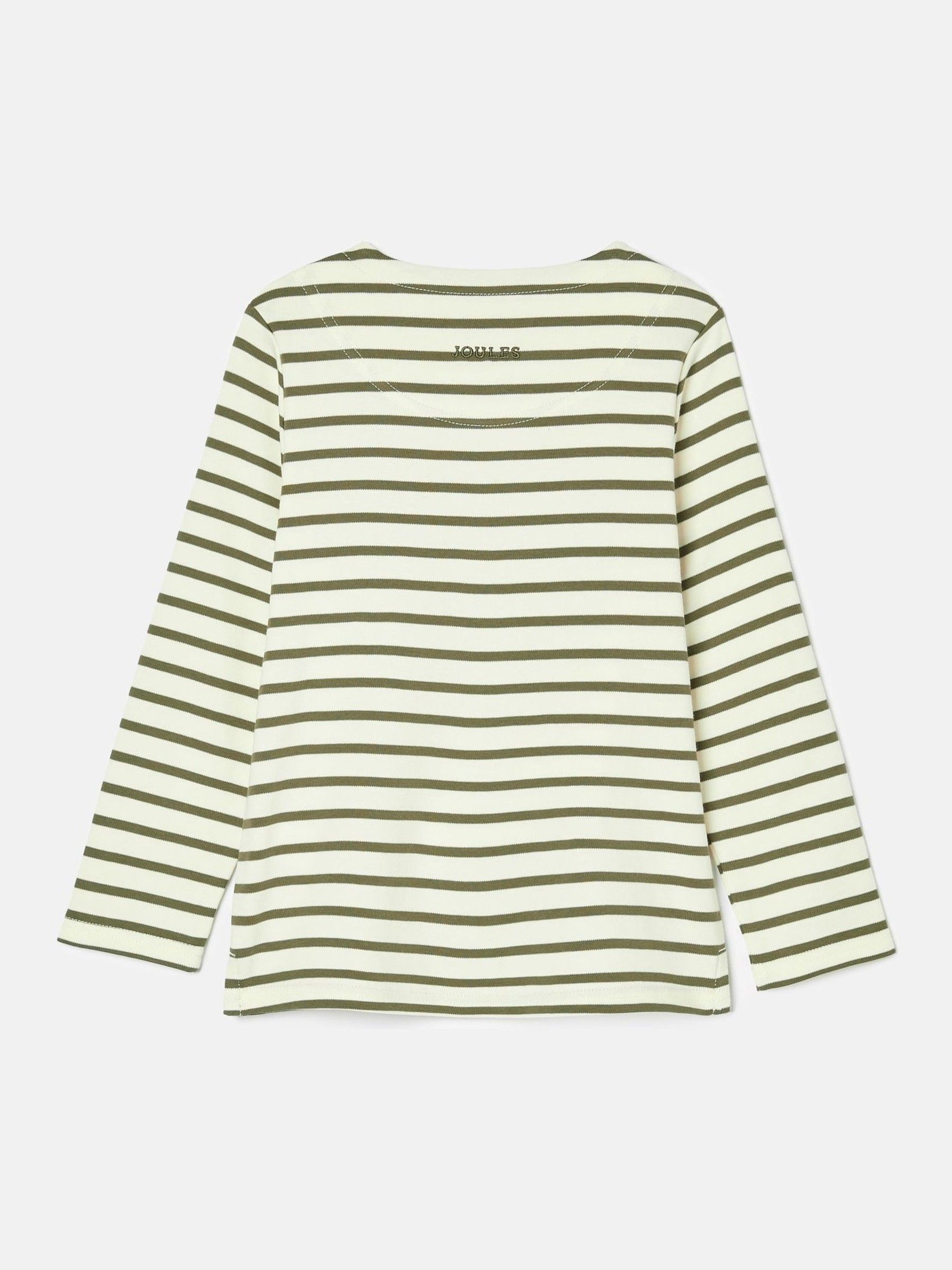 Girls' Harbour Khaki Green Long Sleeve Jersey Top - Image 2 of 5