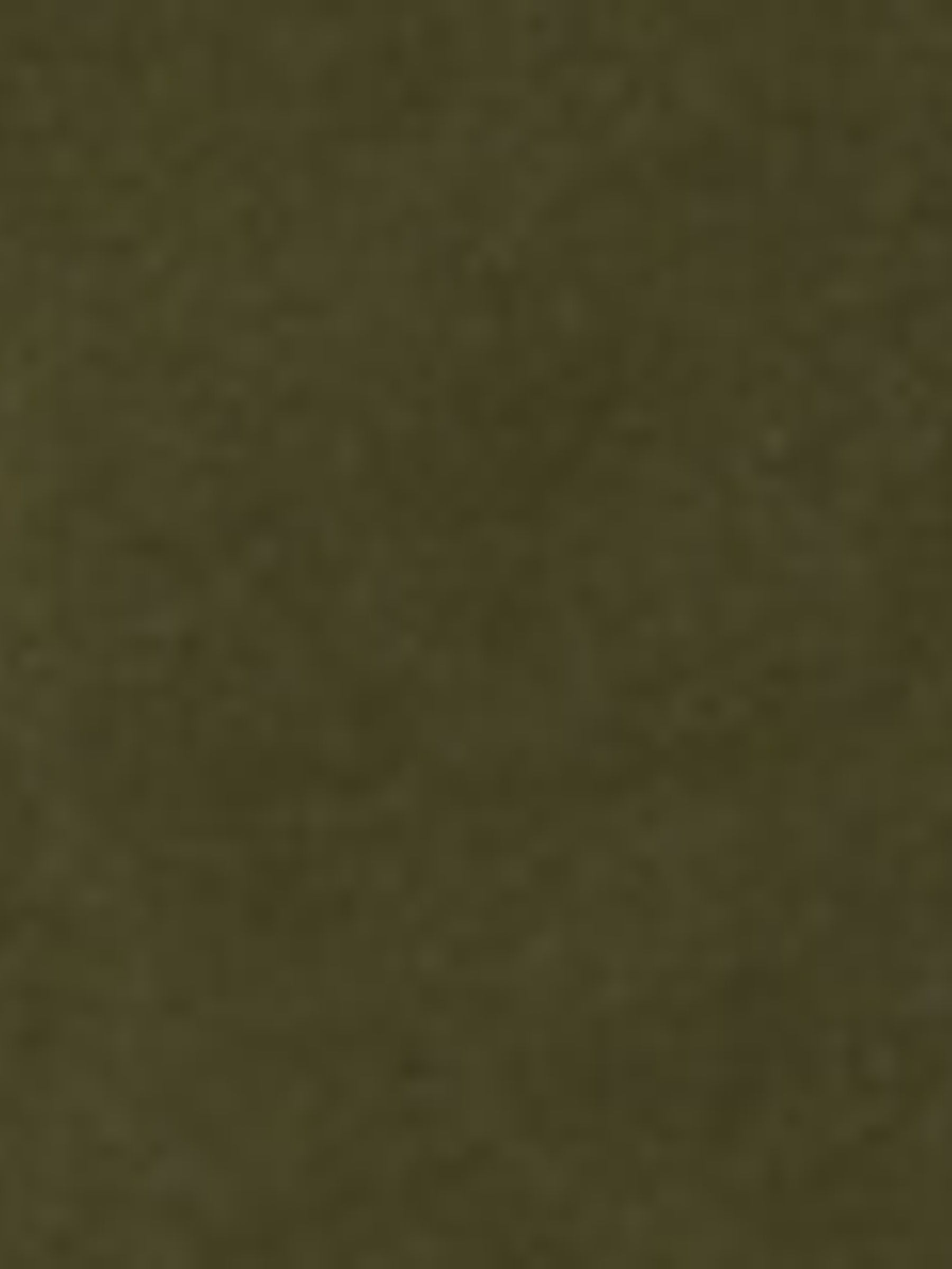 Olive Green Linen Cotton Flat Front Shorts - Image 6 of 7