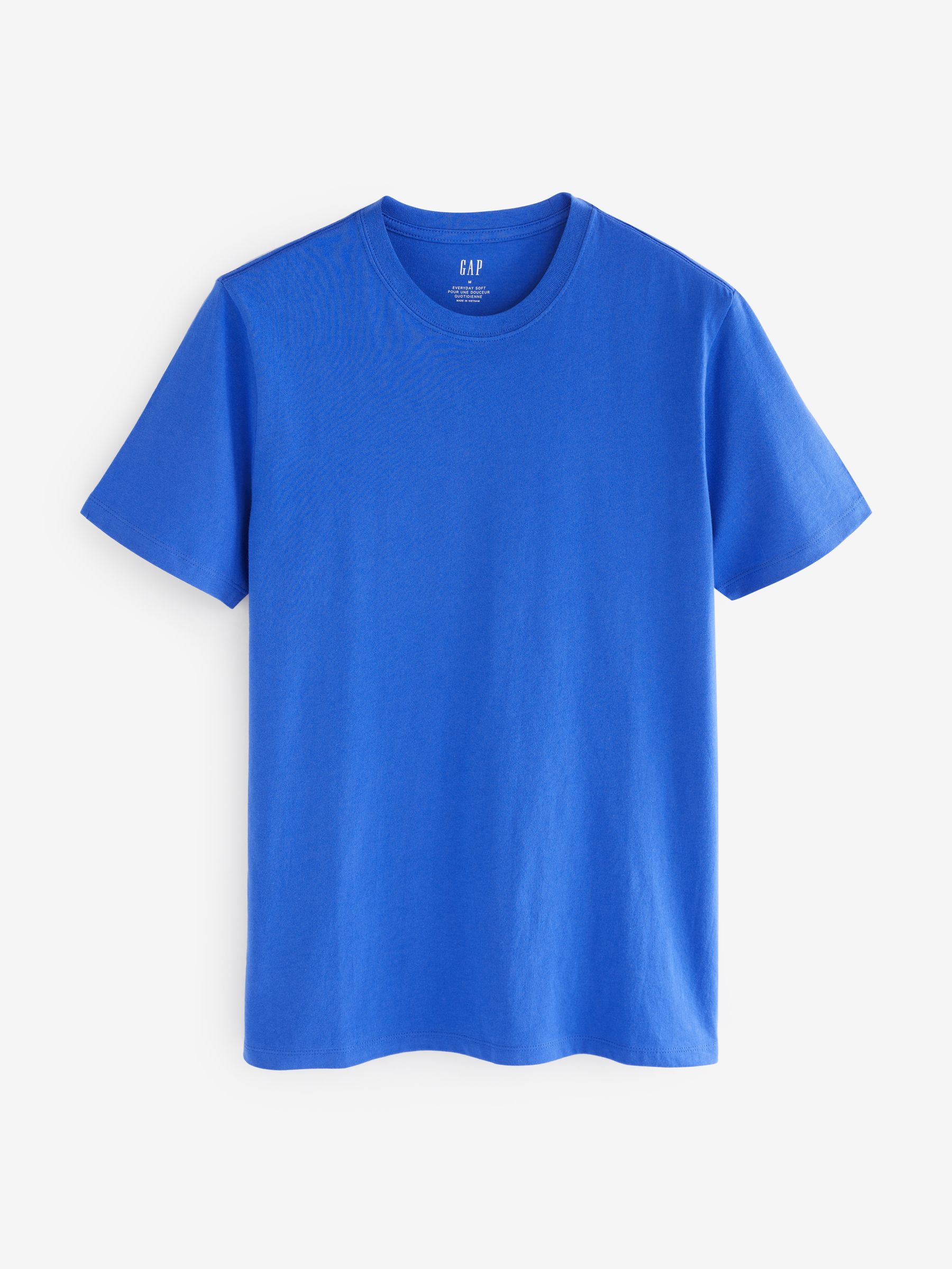 Blue Everyday Soft Crew Neck Short Sleeve T-Shirt - Image 2 of 5