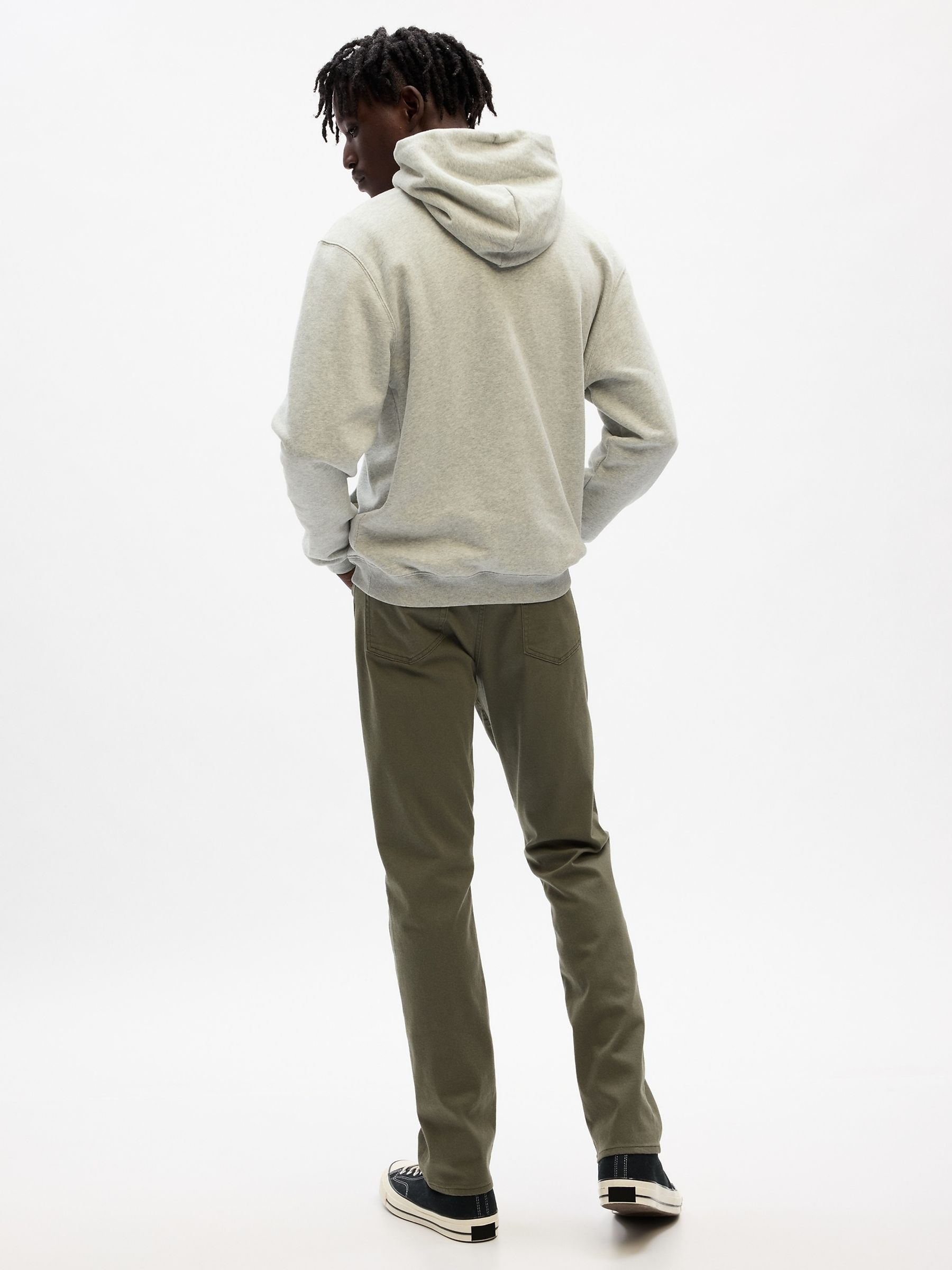 Khaki Green Everyday Slim Fit Jeans - Image 7 of 8