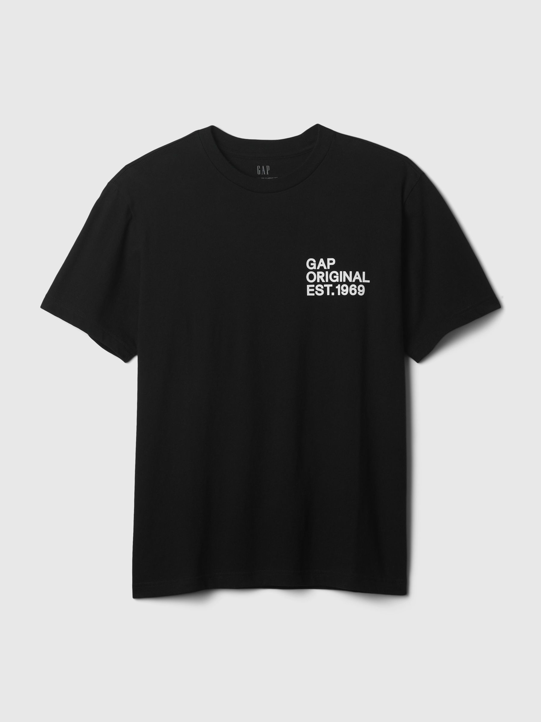 Black Logo Graphic Short Sleeve Crew Neck T-Shirt - Image 5 of 5