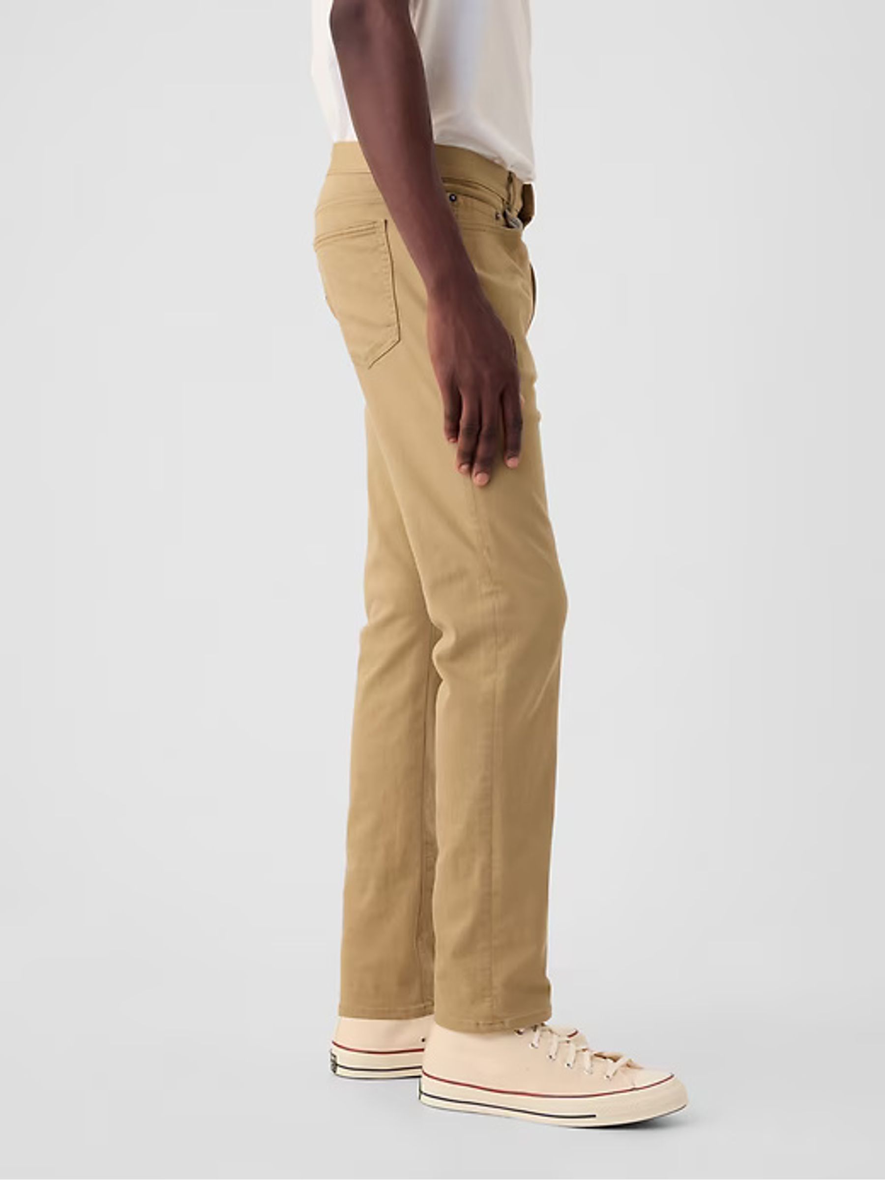 Tan Brown Everyday Slim Fit Jeans - Image 4 of 5