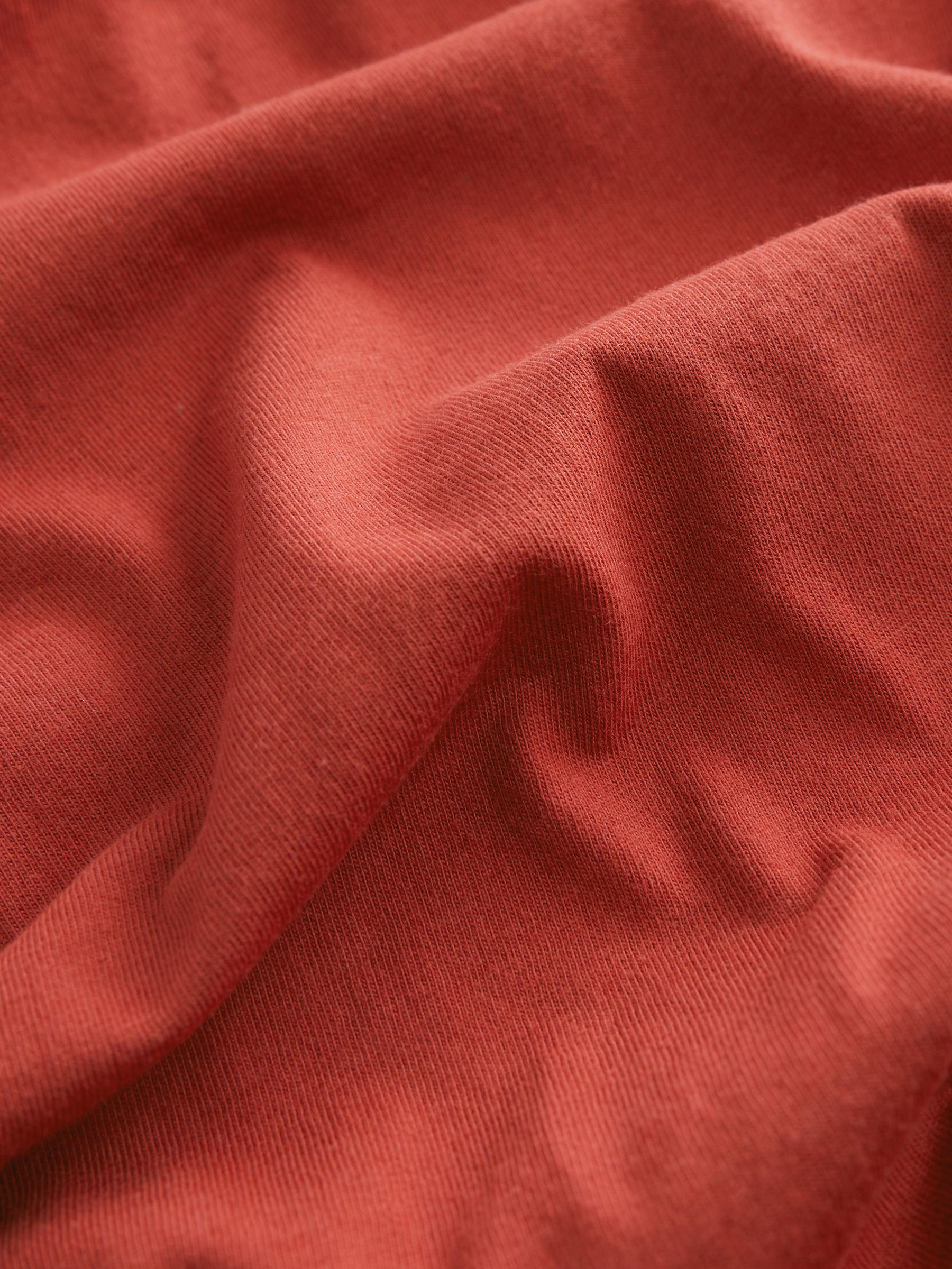 Red Everyday Soft Crew Neck Short Sleeve T-Shirt - Image 6 of 6