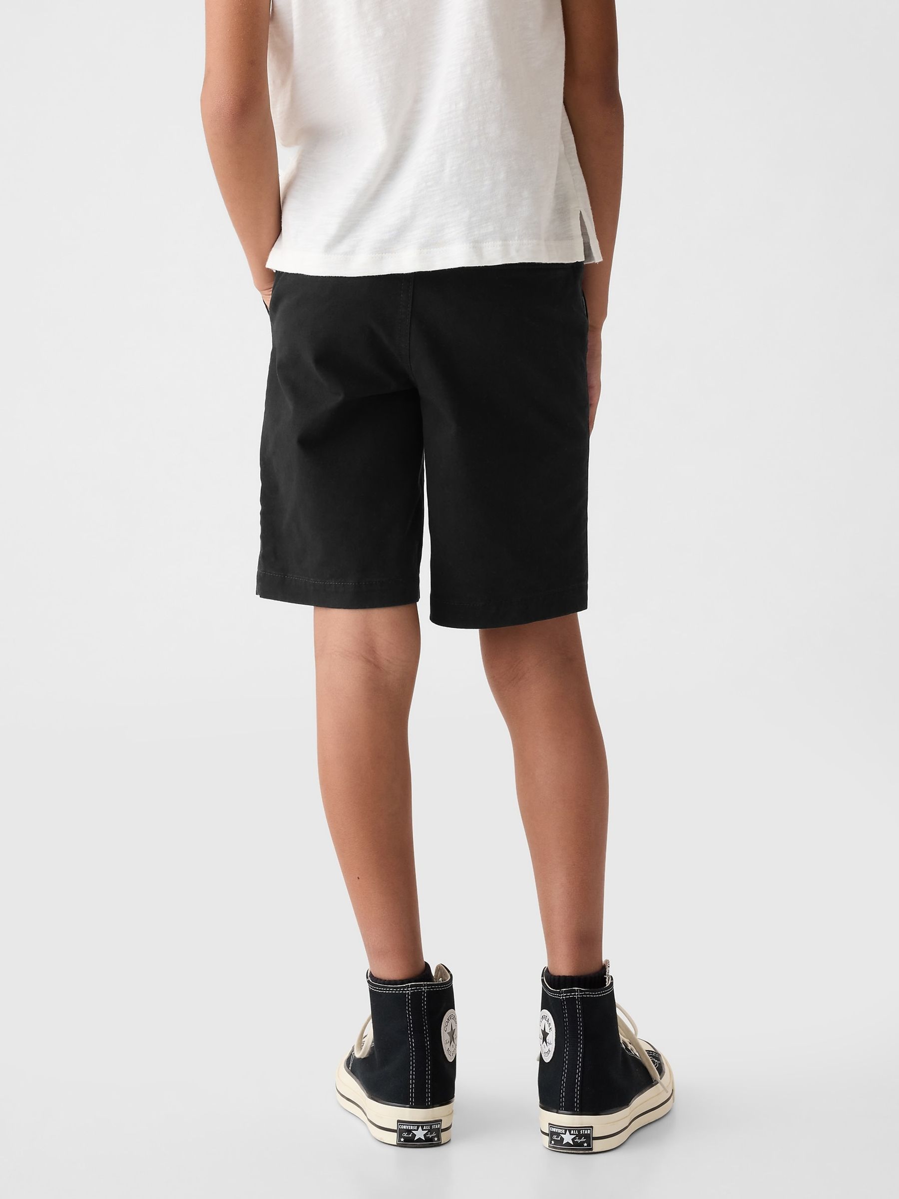 Black Chino Shorts - Image 2 of 3