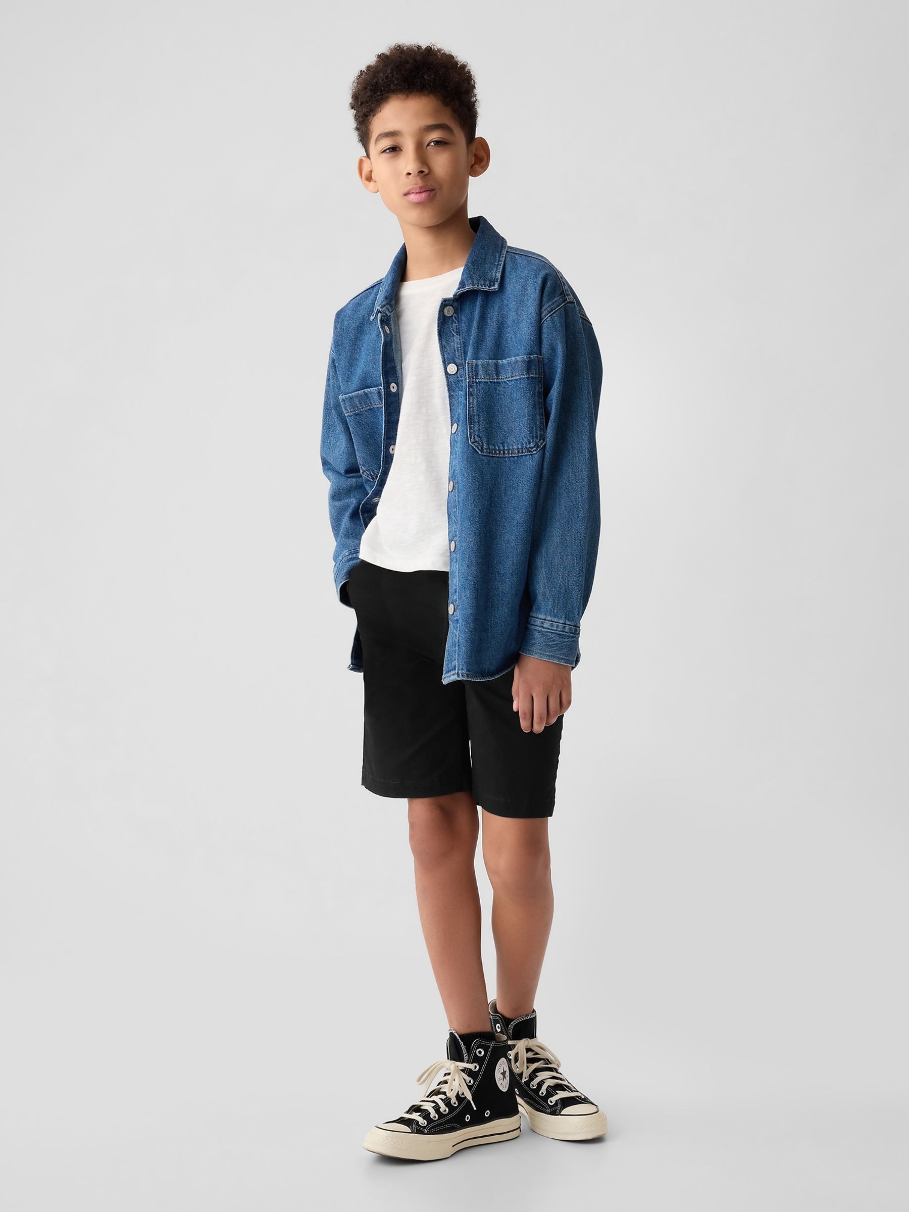 Black Chino Shorts - Image 3 of 3