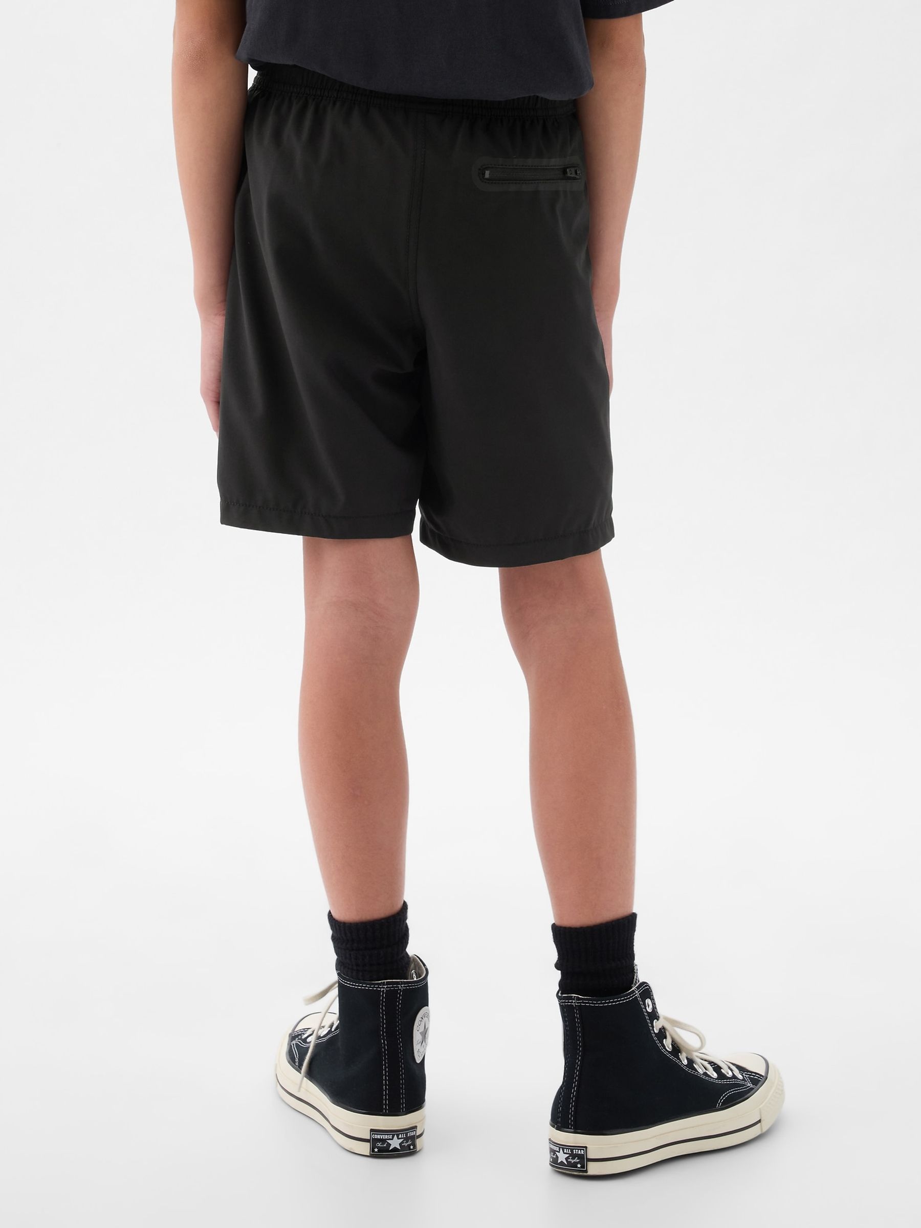 Black Quick Dry Hybrid Shorts (4-13yrs) - Image 2 of 5