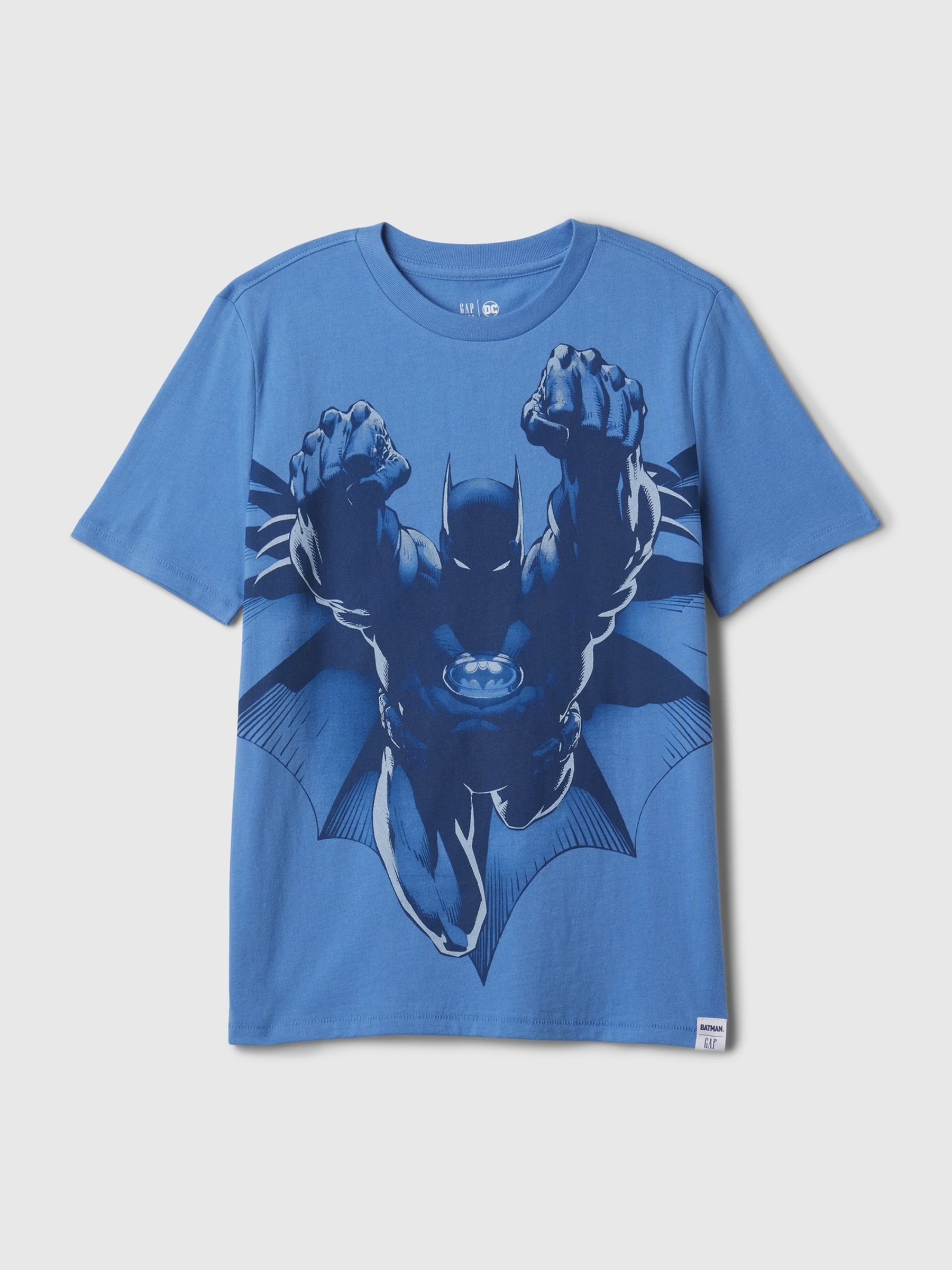 Blue Batman Graphic Short Sleeve Crew Neck T-Shirt (4-13 yrs) - Image 1 of 3