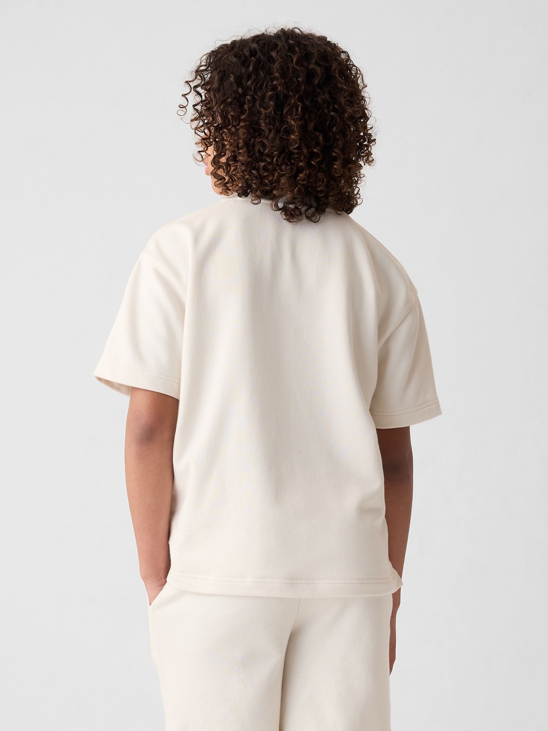 White NYC Arch Logo Short Sleeve Crew Neck T-Shirt (4-13yrs) - Image 2 of 6