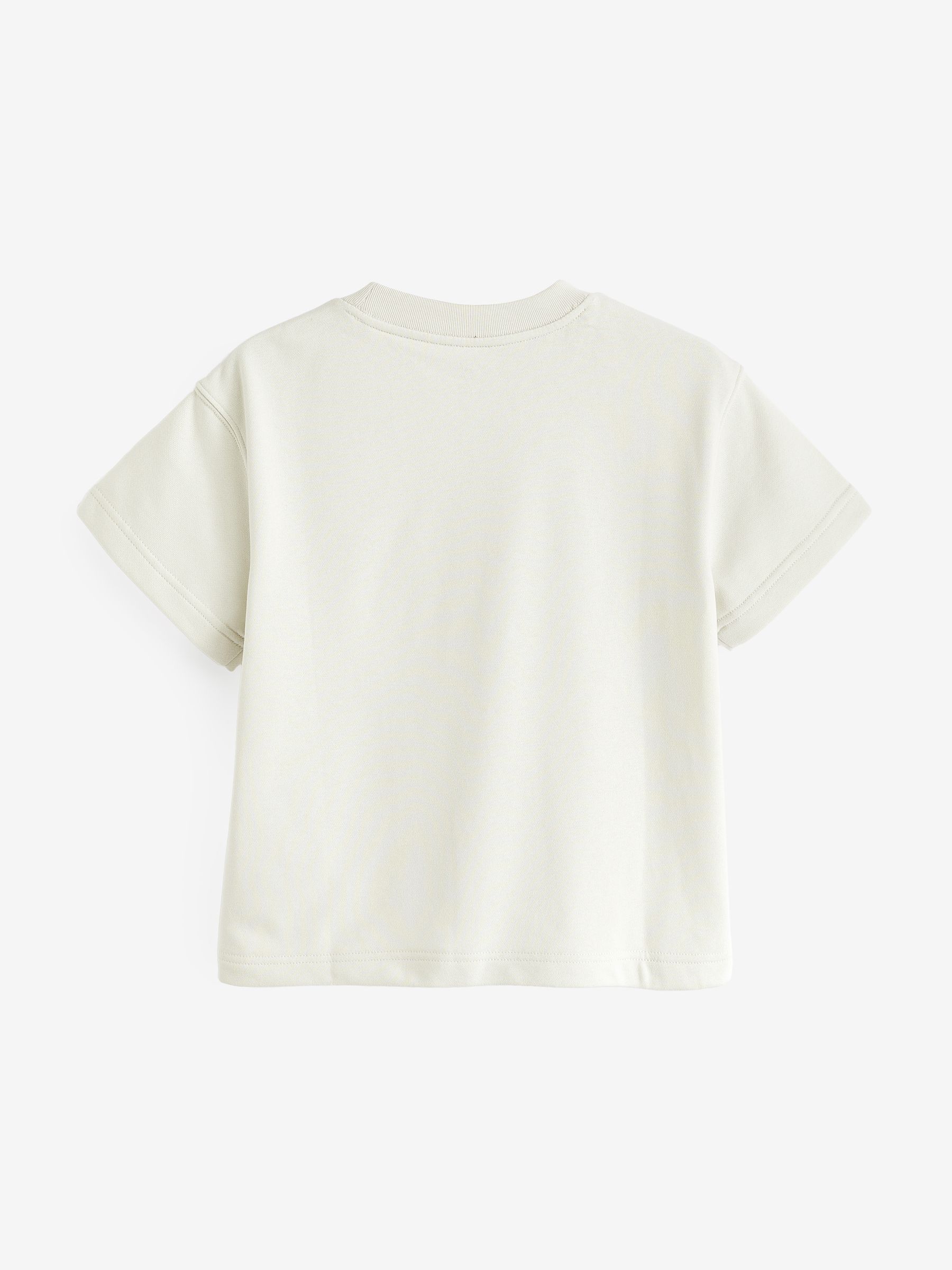 White NYC Arch Logo Short Sleeve Crew Neck T-Shirt (4-13yrs) - Image 5 of 6