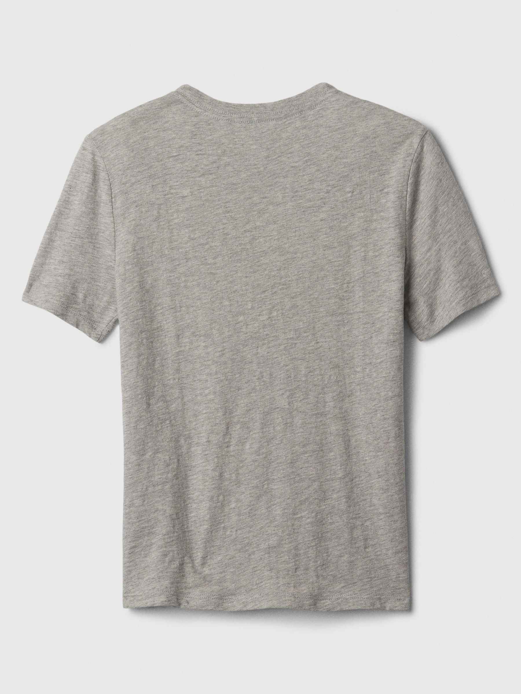 Grey Disney Mickey Mouse & Friends Graphic Short Sleeve Crew Neck T-Shirt (4-13yrs) - Image 2 of 2