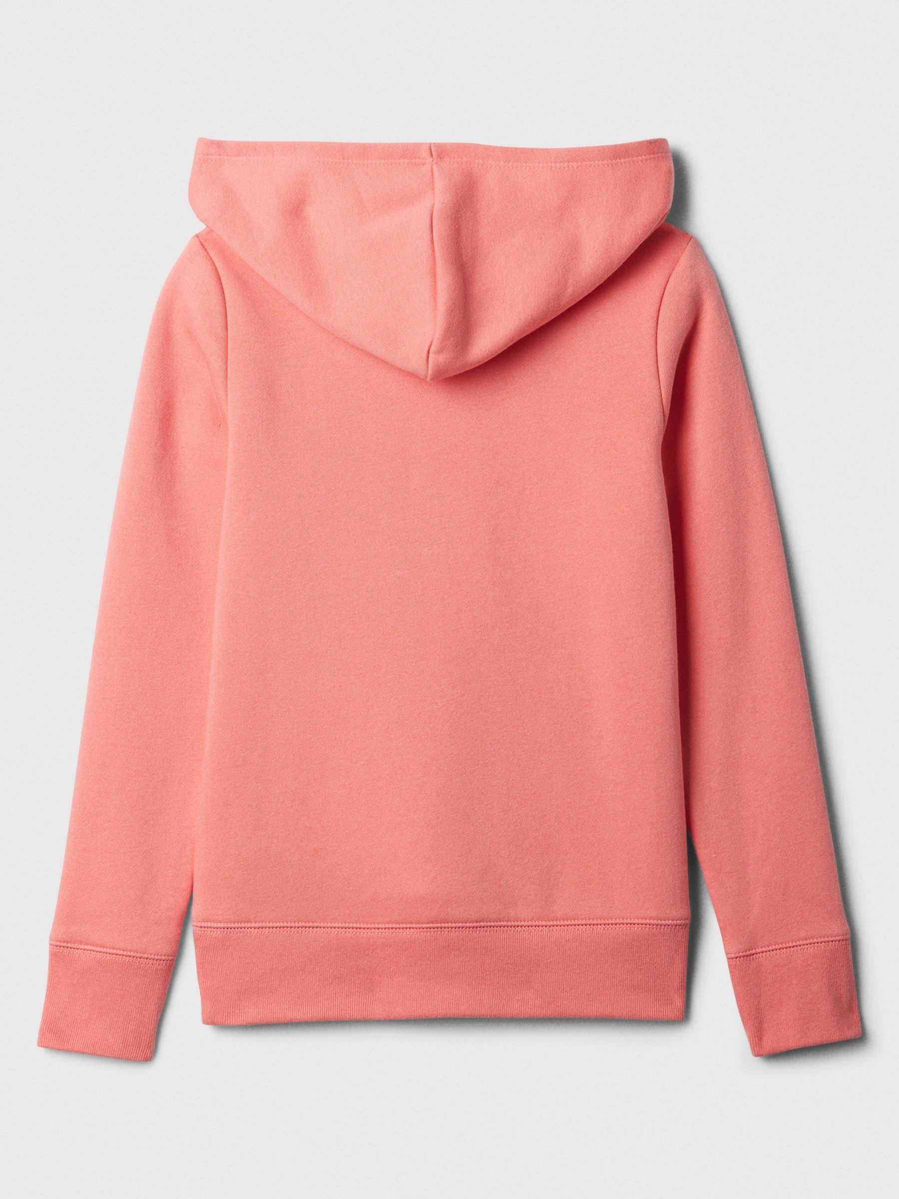 Pink Logo Graphic Print Hoodie (4-13yrs) - Image 2 of 2