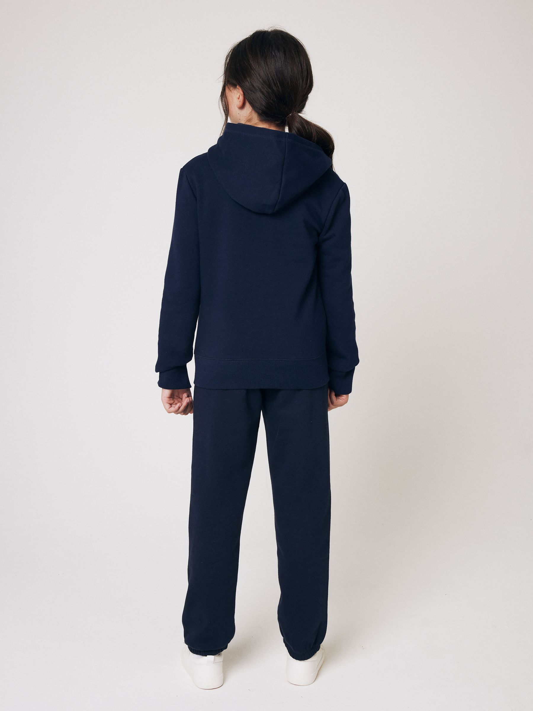 Navy Blue Logo Zip Through Hoodie (4-13yrs) | Gap