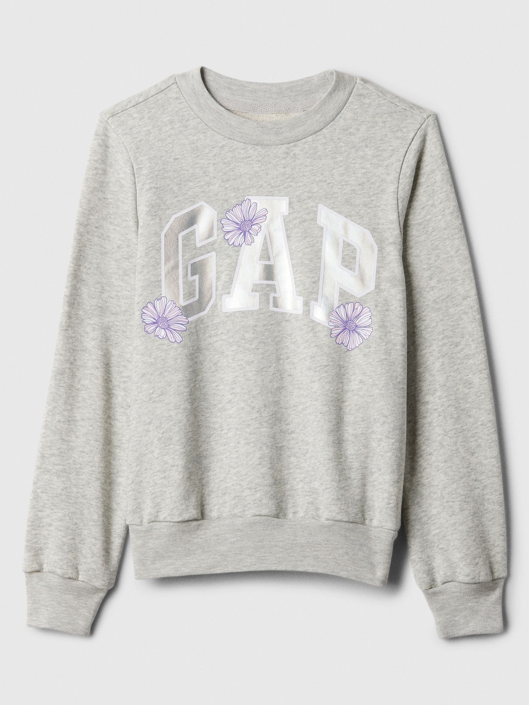 Grey Logo Sweatshirt (4-13yrs) - Image 1 of 2