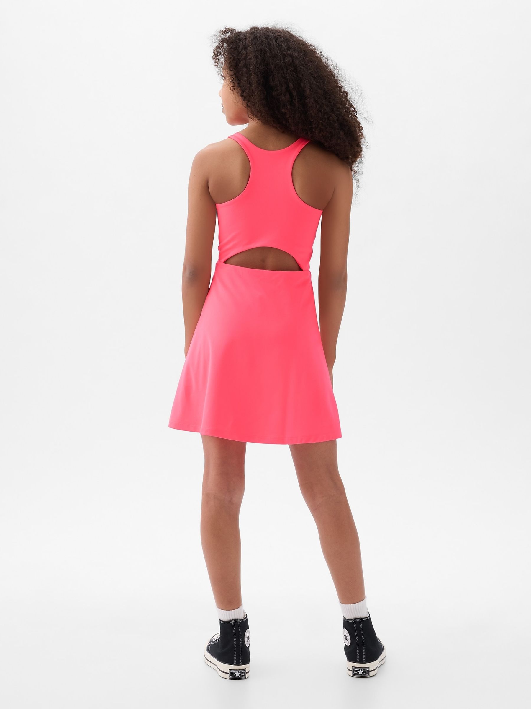 Pink Racerback A-Line Dress (4-13yrs) - Image 2 of 2