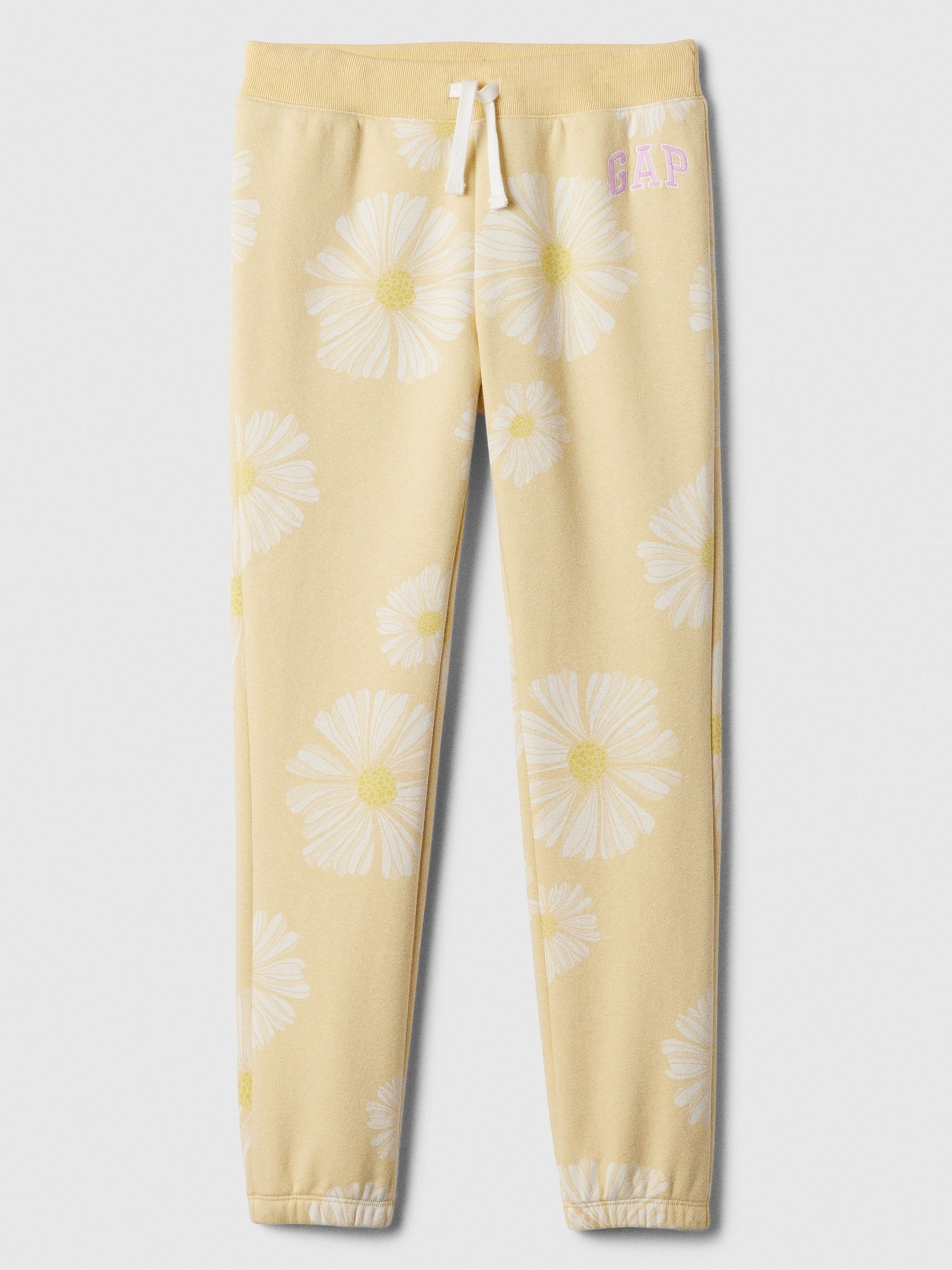 Yellow Graphic Print Pull On Joggers (4-13yrs) - Image 1 of 1