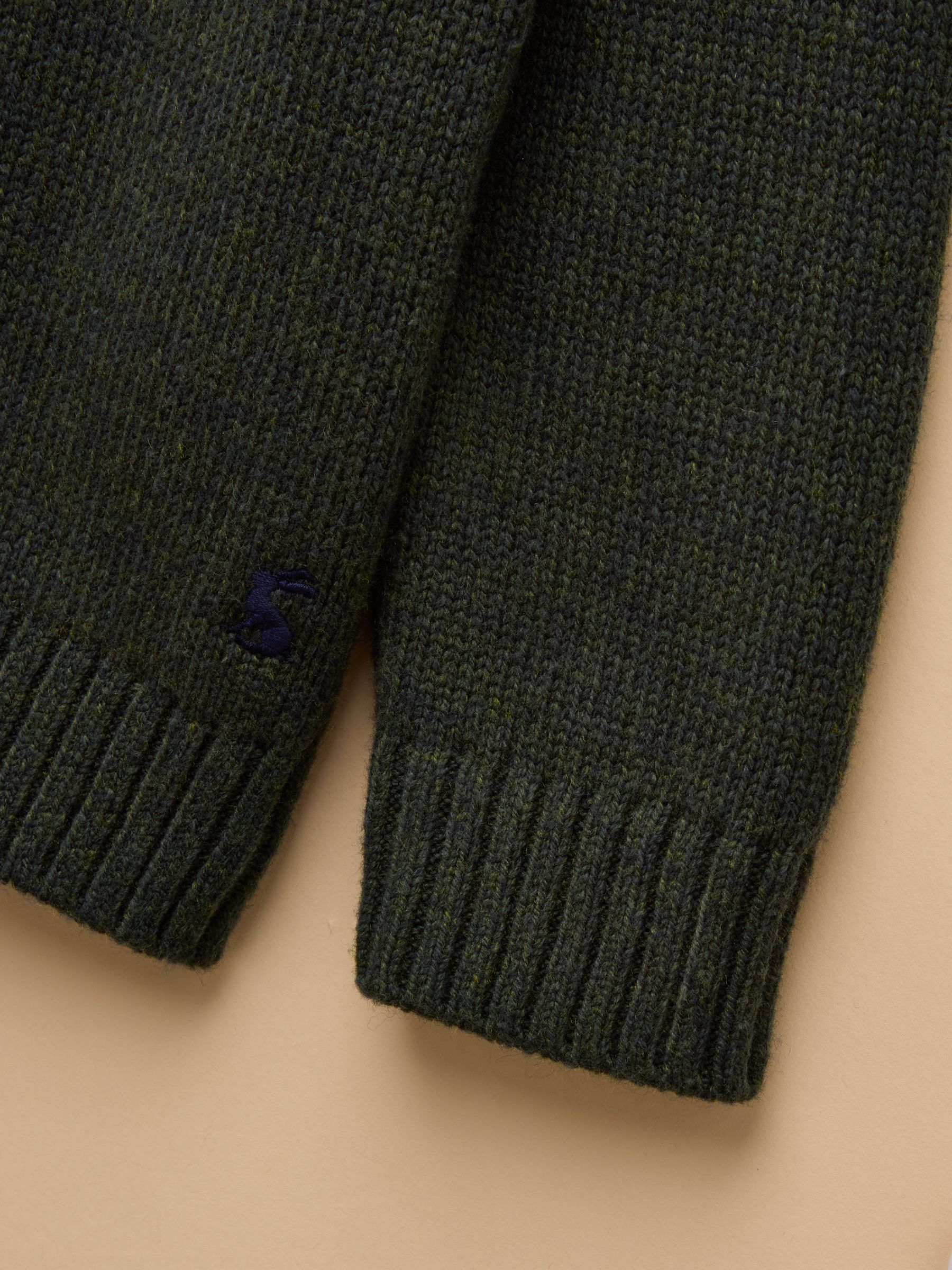 Kids' Jonty Fox Green Knitted Jumper - Image 4 of 4