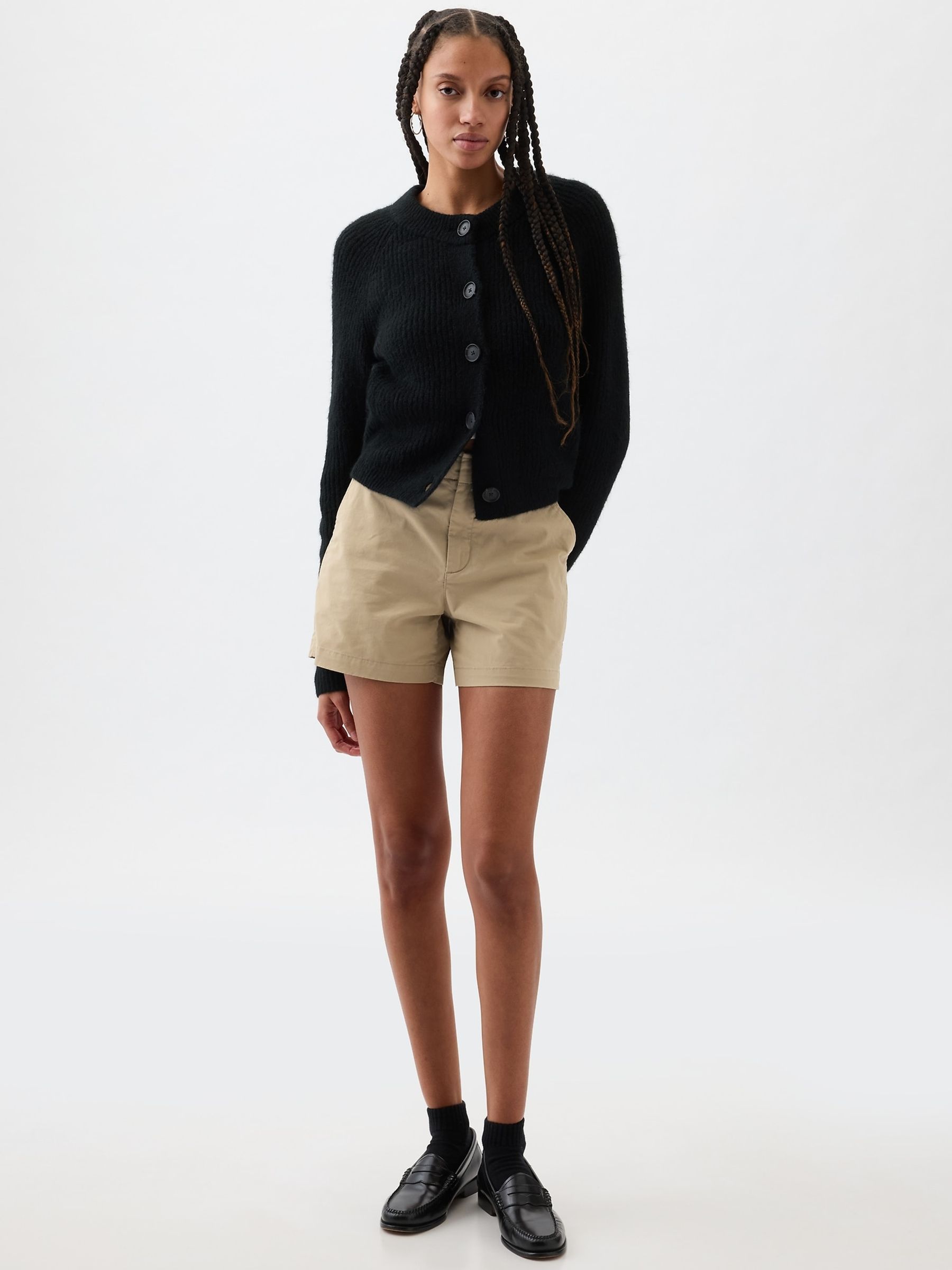 Neutral 4" Chino Shorts - Image 3 of 3