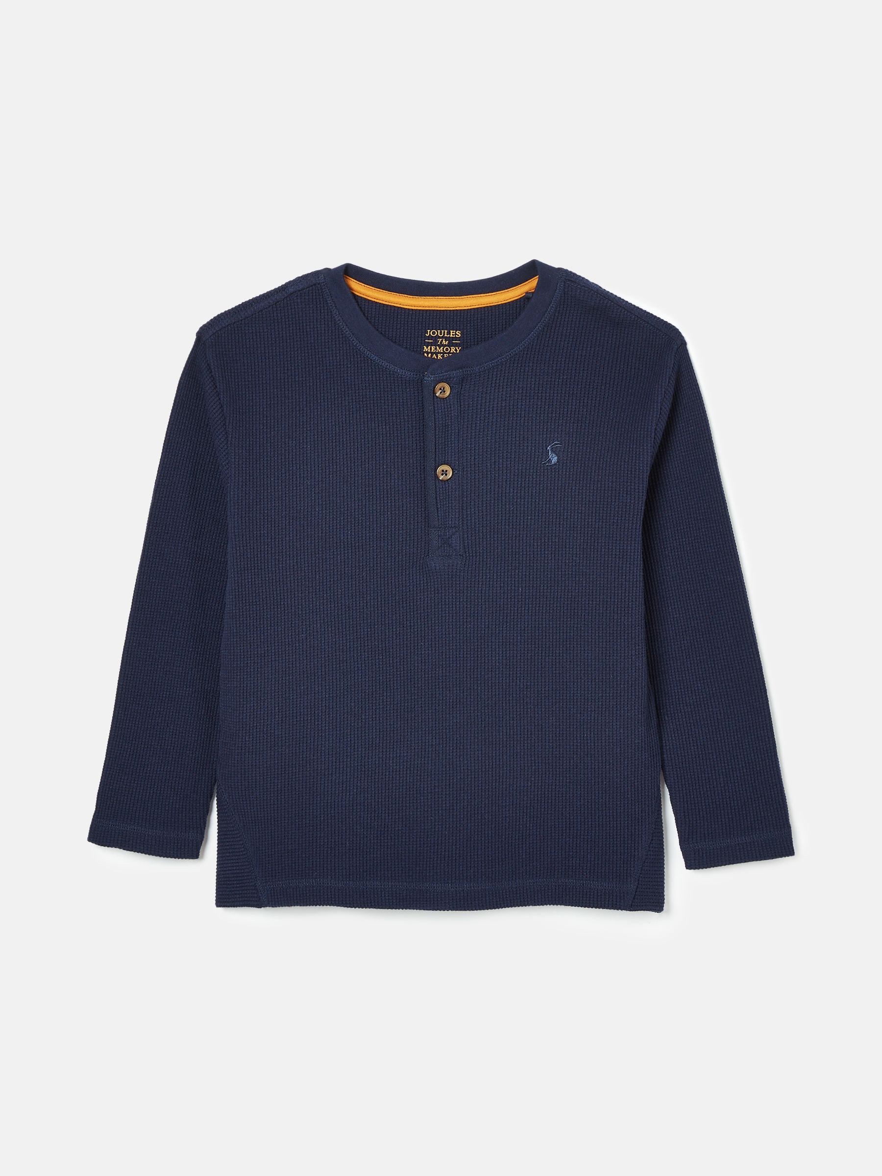 Boys' Arthur Blue Henley Top - Image 1 of 4