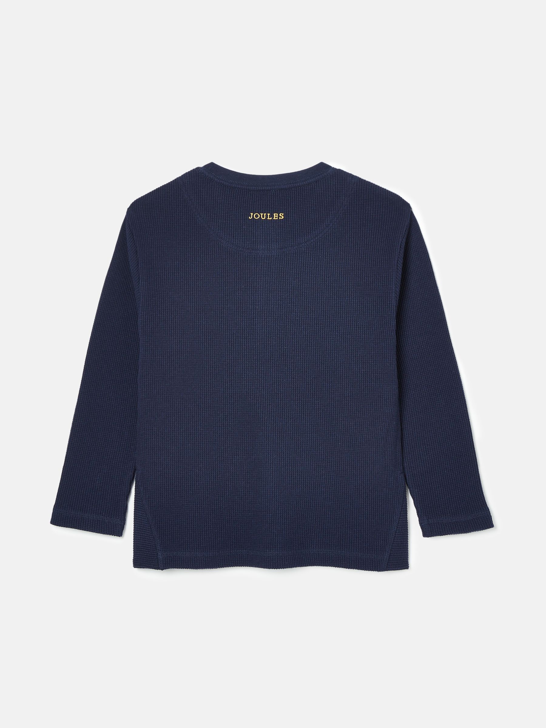 Boys' Arthur Blue Henley Top - Image 2 of 4