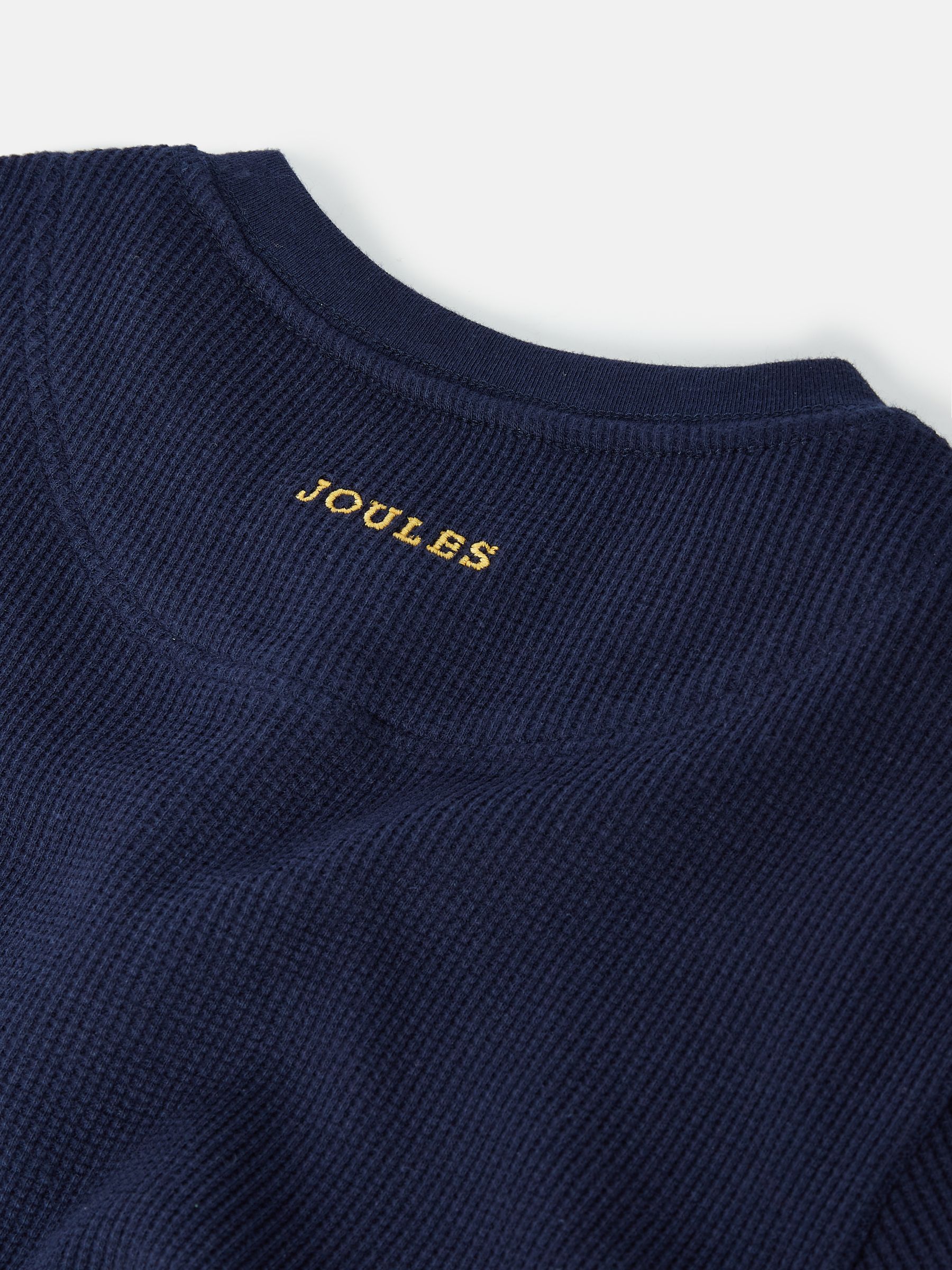 Boys' Arthur Blue Henley Top - Image 3 of 4