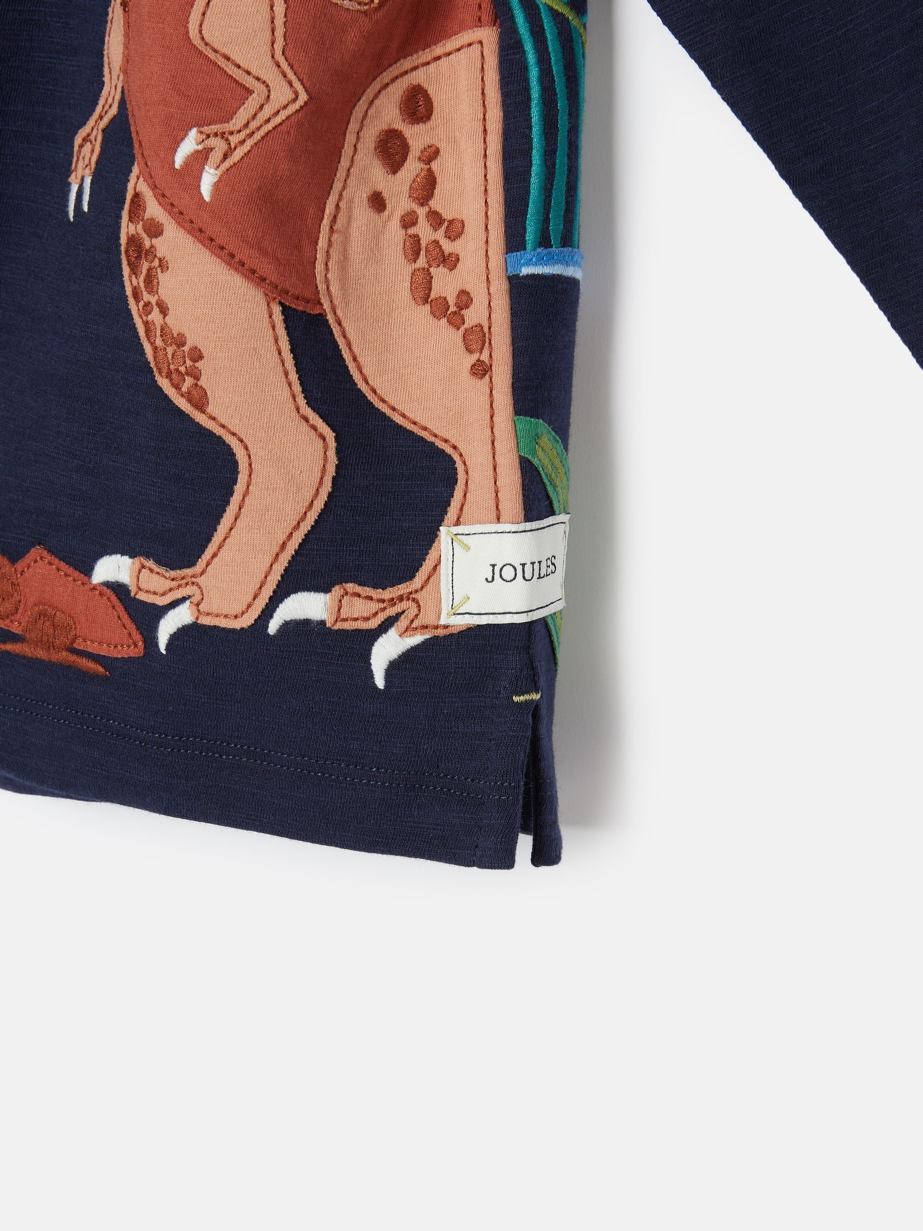 Boys' Jack Navy Blue Artwork Top - Image 4 of 4