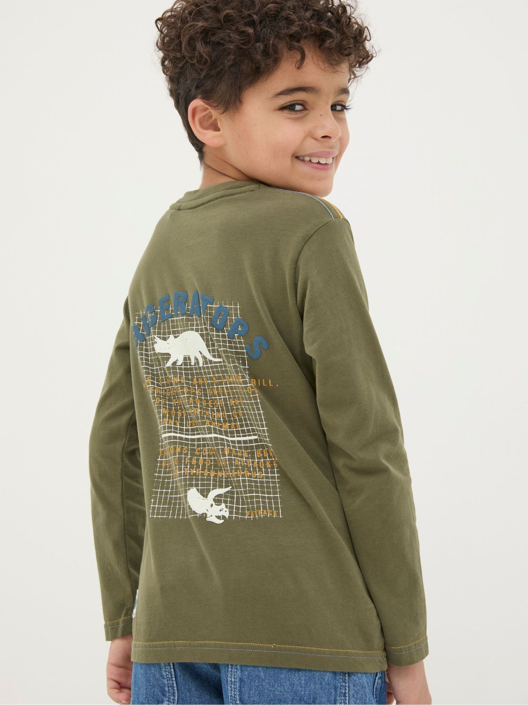 Green Triceratops Jersey T-Shirt - Image 2 of 5