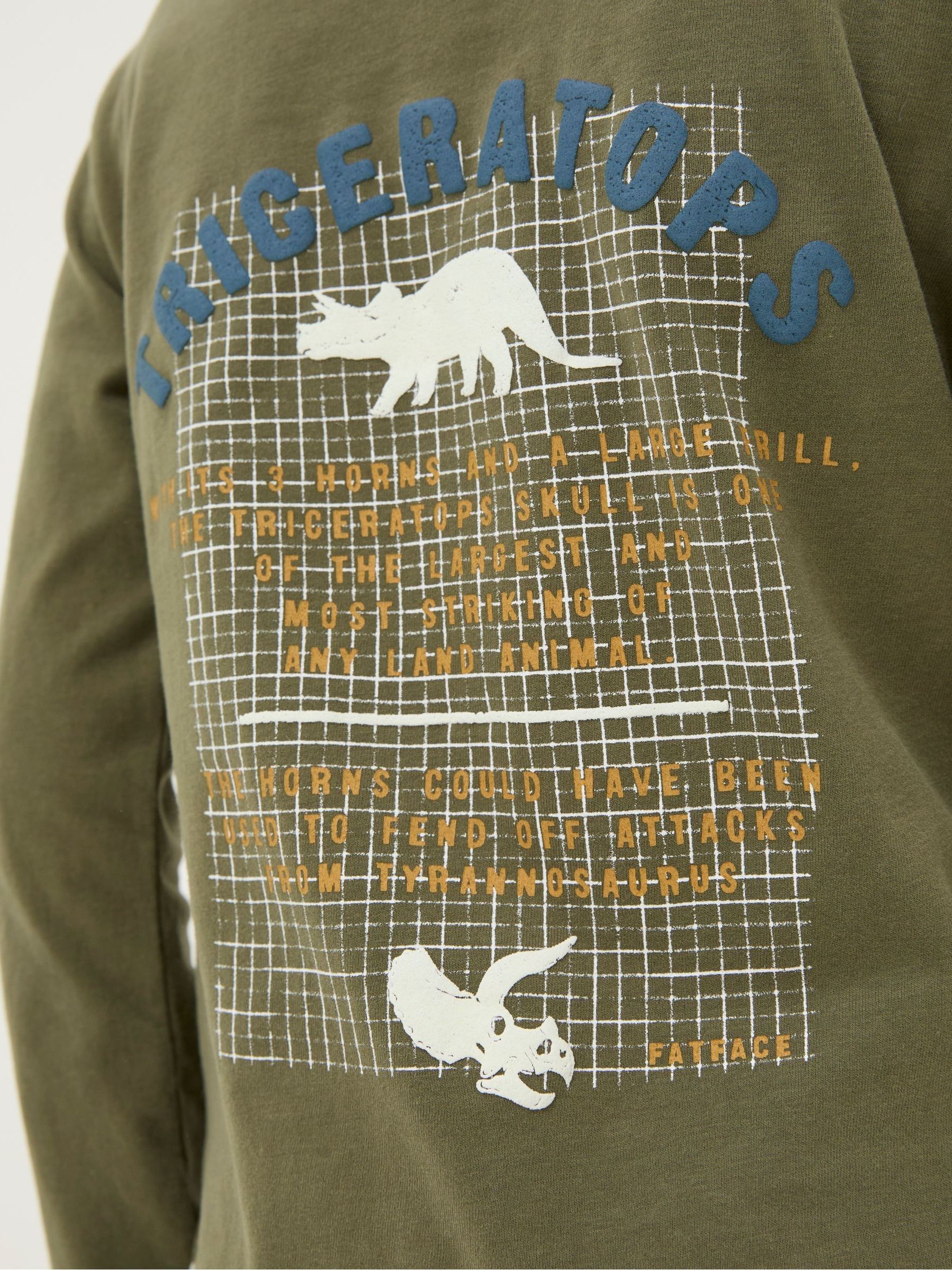 Green Triceratops Jersey T-Shirt - Image 5 of 5