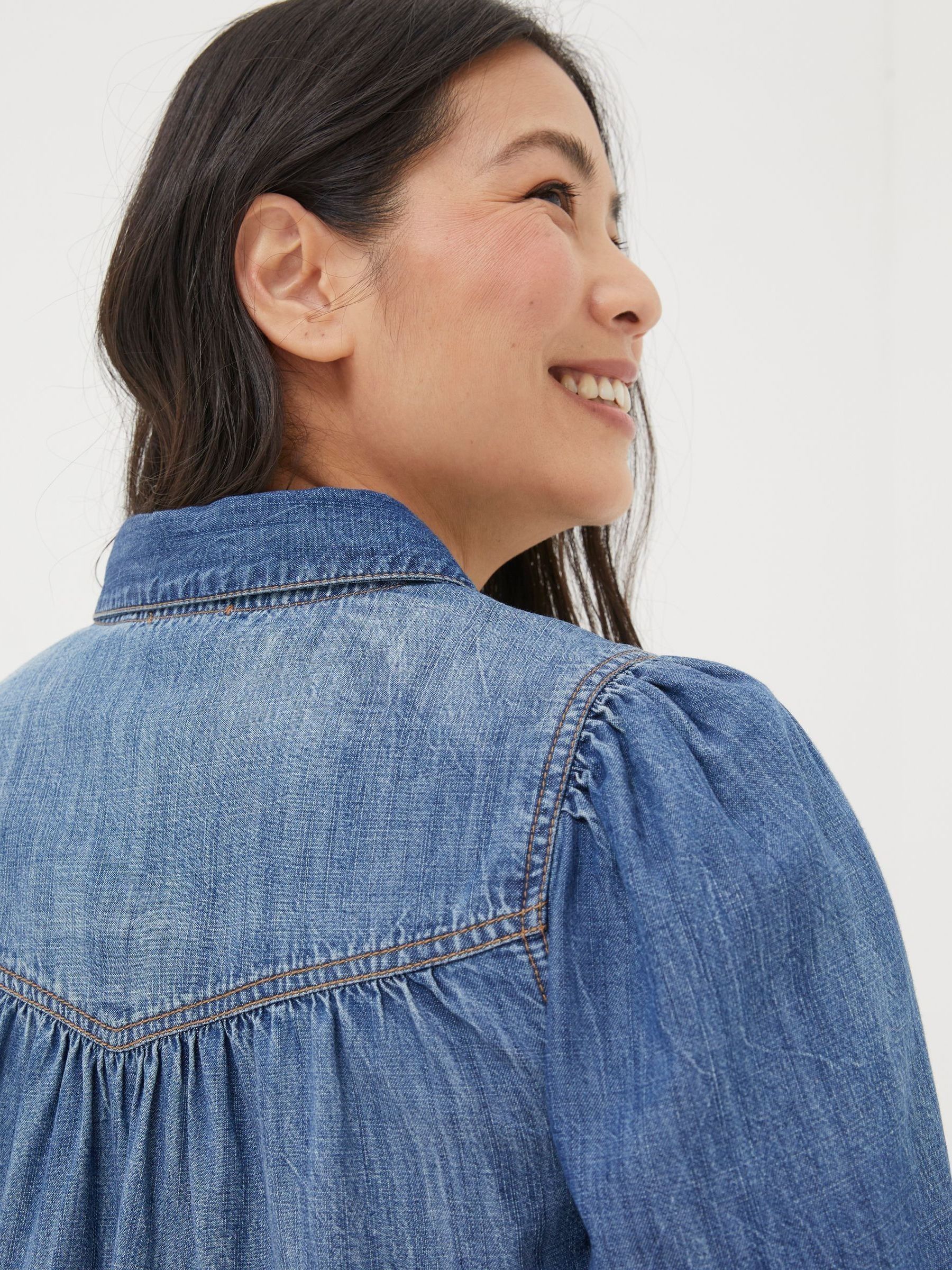 Blue Clara Denim Dress - Image 5 of 6