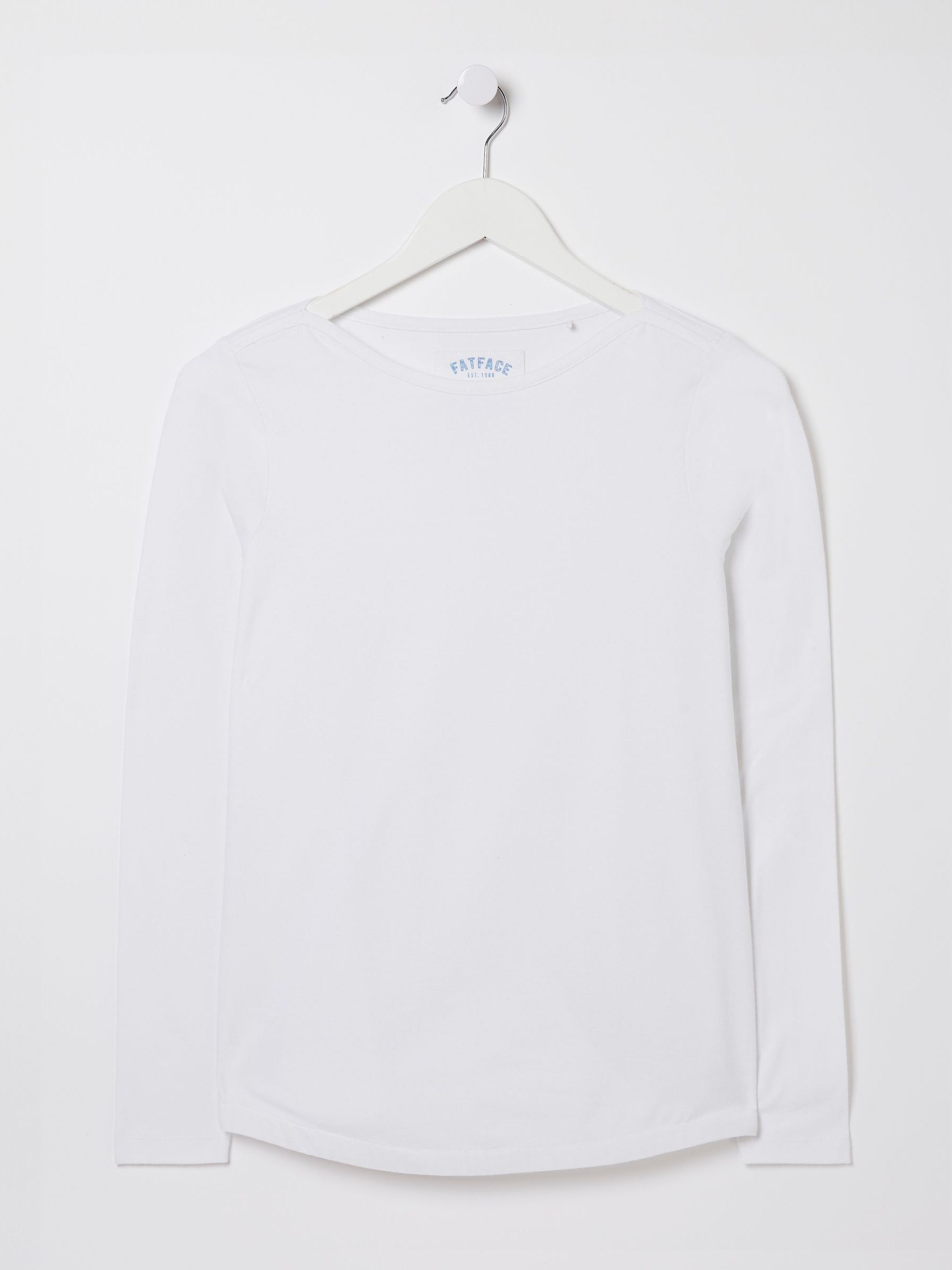 Bree White Long Sleeve T-Shirt - Image 4 of 4