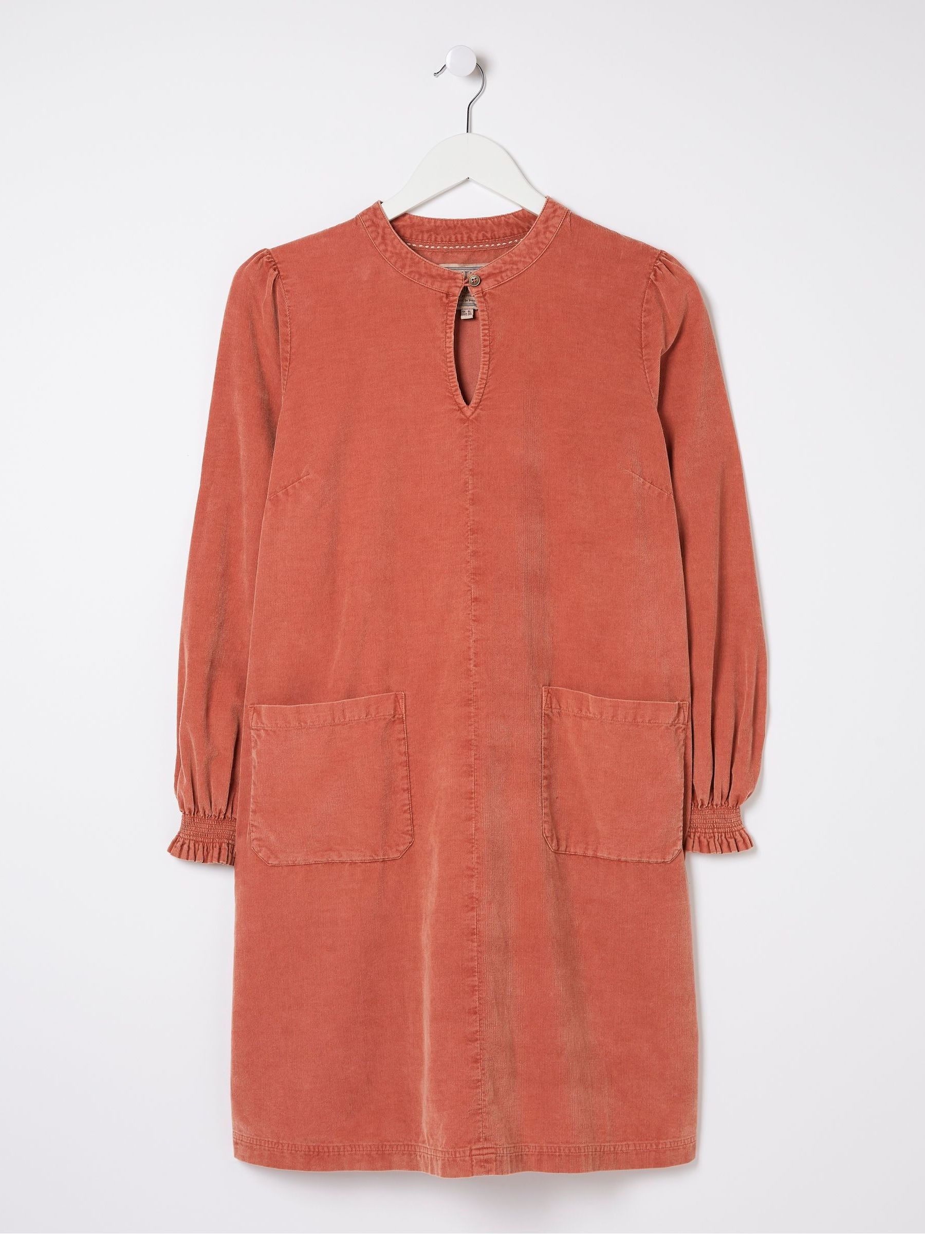 Orange Cord Tunic Dress - Image 5 of 5