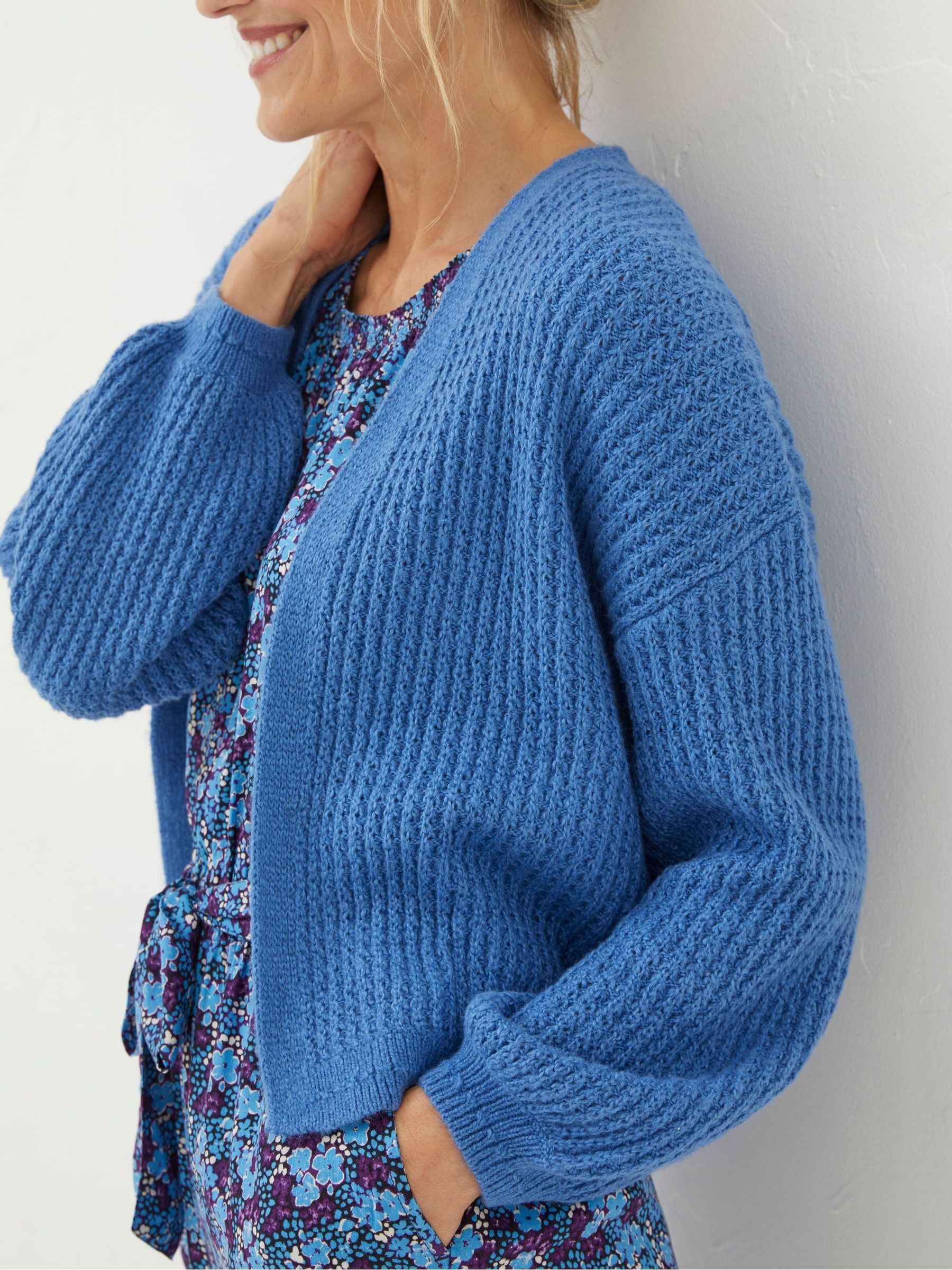 Anna Blue Cardigan - Image 3 of 4