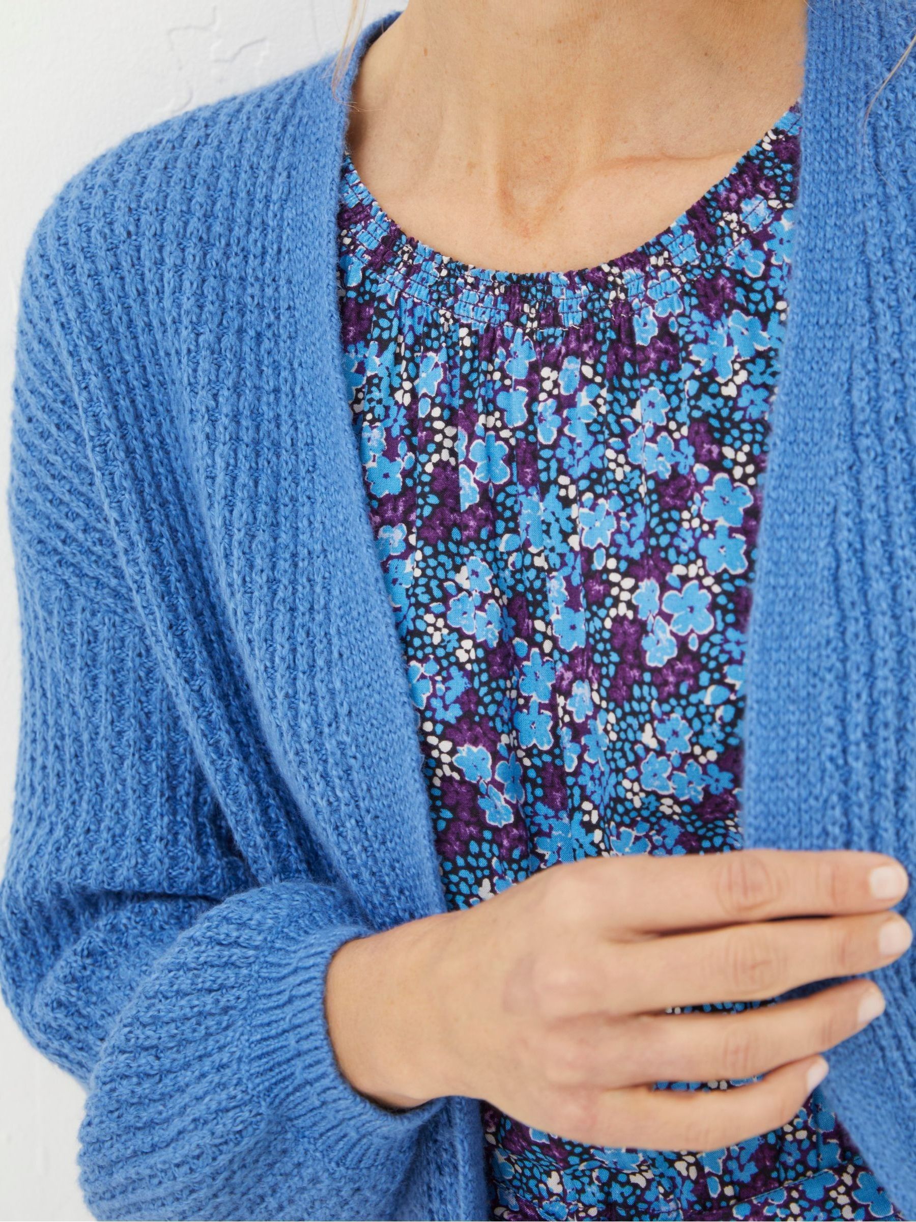 Anna Blue Cardigan - Image 4 of 4