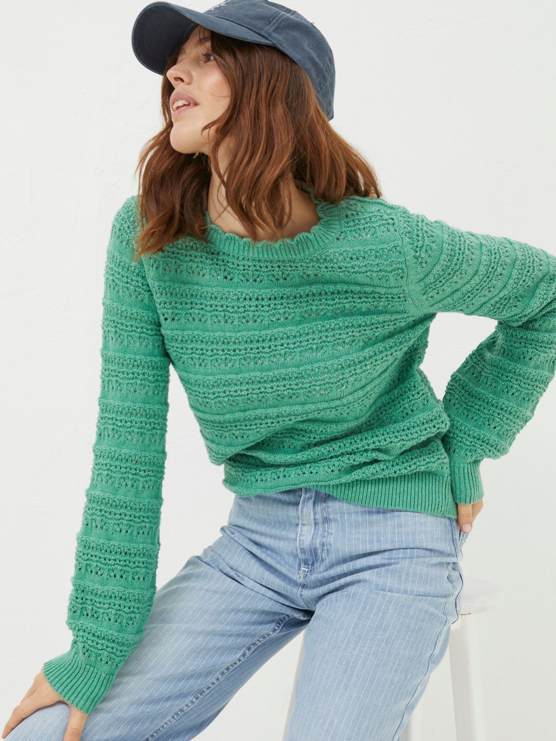 Green Crew Jumper - Image 3 of 5