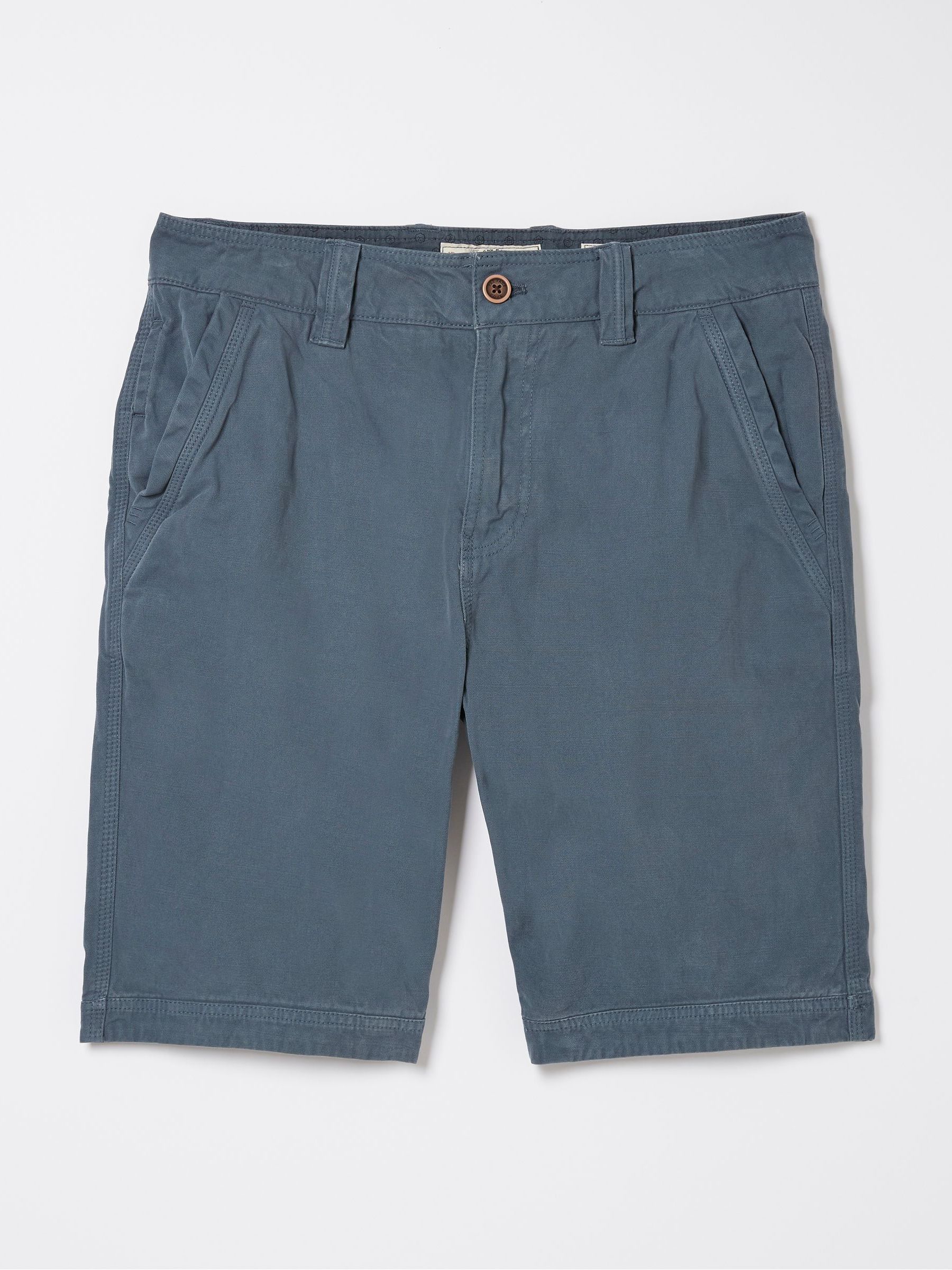 Cove Blue Flat Front Shorts - Image 4 of 4
