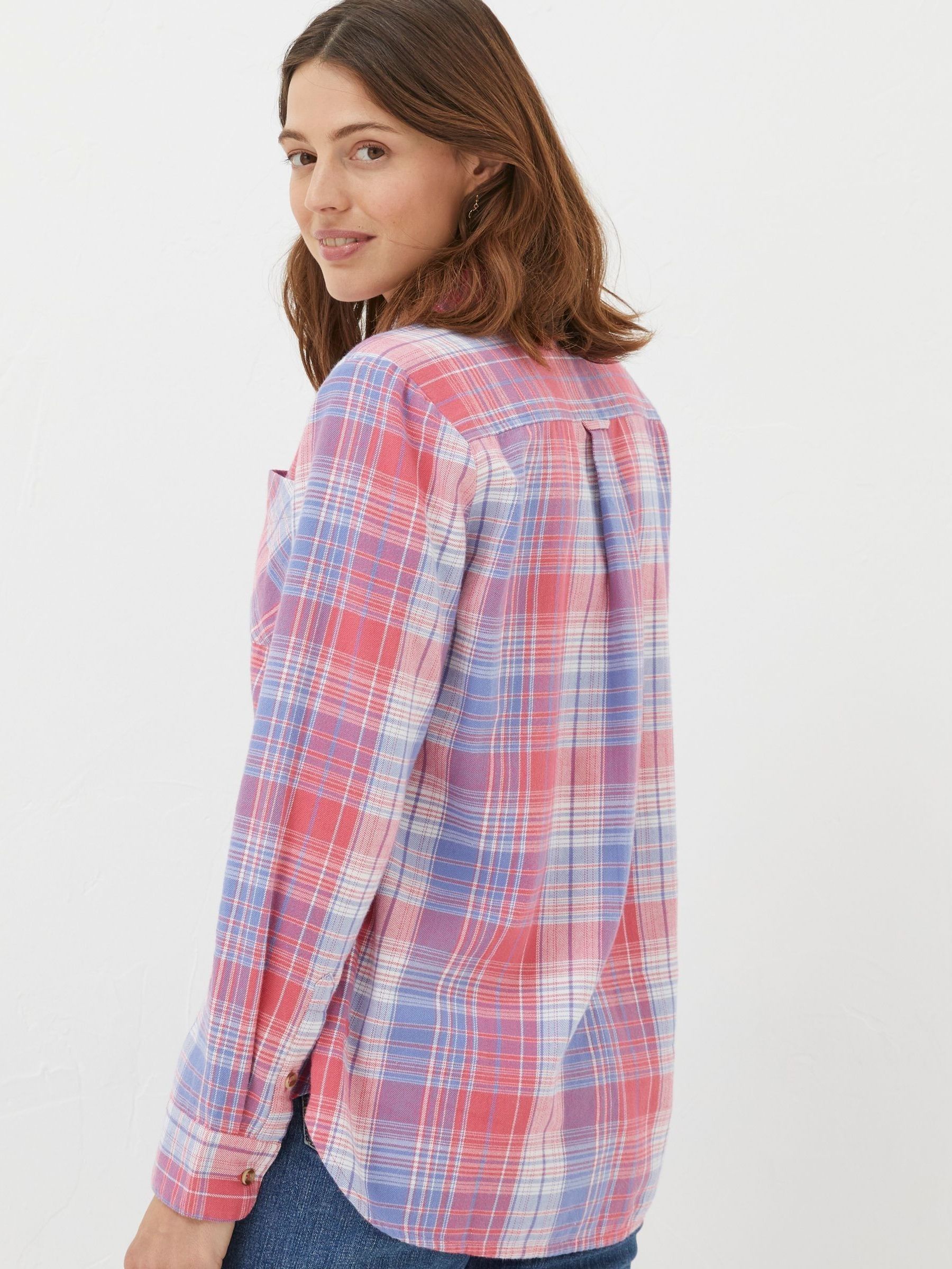 Blue Olivia Check Shirt - Image 2 of 5