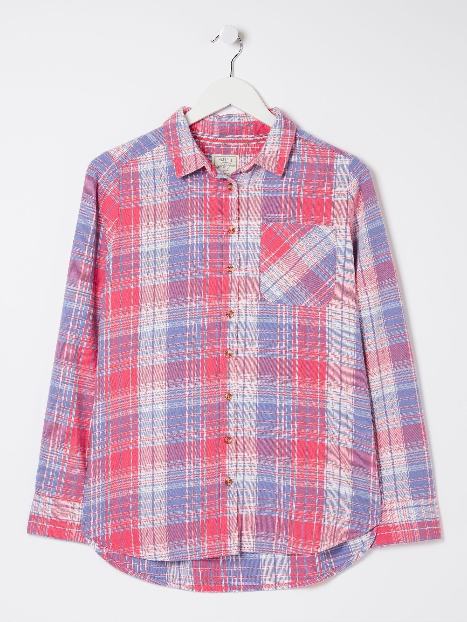 Blue Olivia Check Shirt - Image 5 of 5