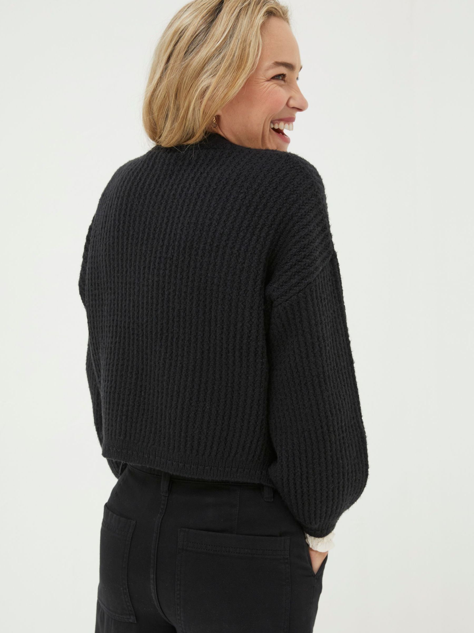 Anna Black Cardigan - Image 2 of 4