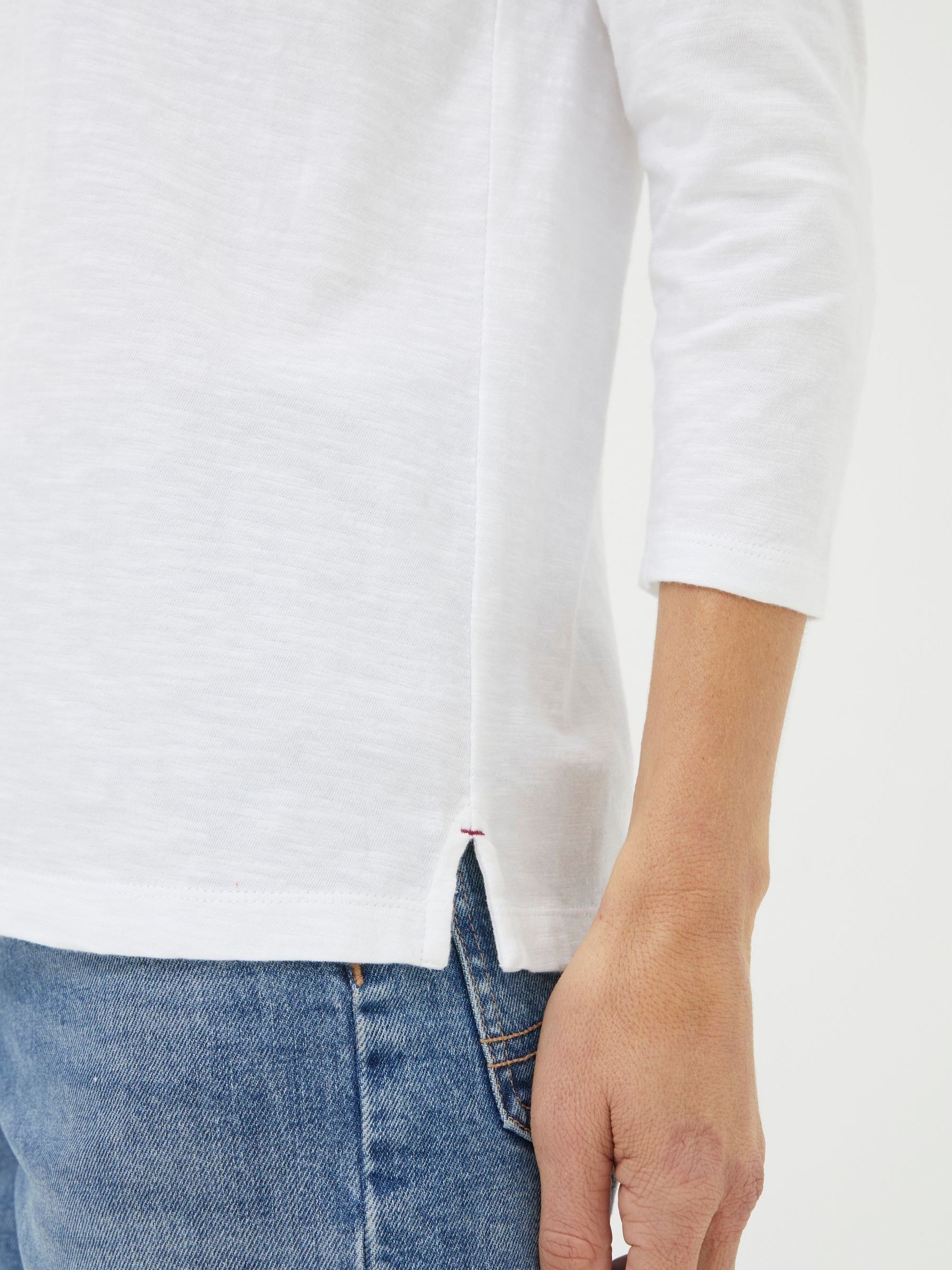 Porter White 100% Cotton T-Shirt - Image 5 of 6