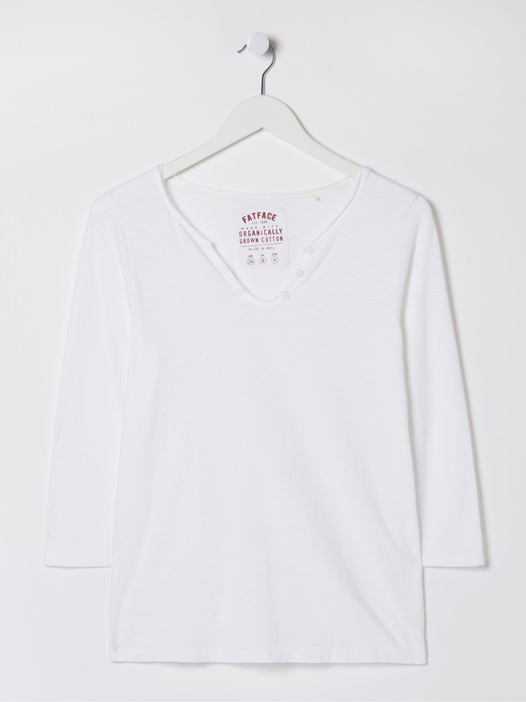 Porter White 100% Cotton T-Shirt - Image 6 of 6