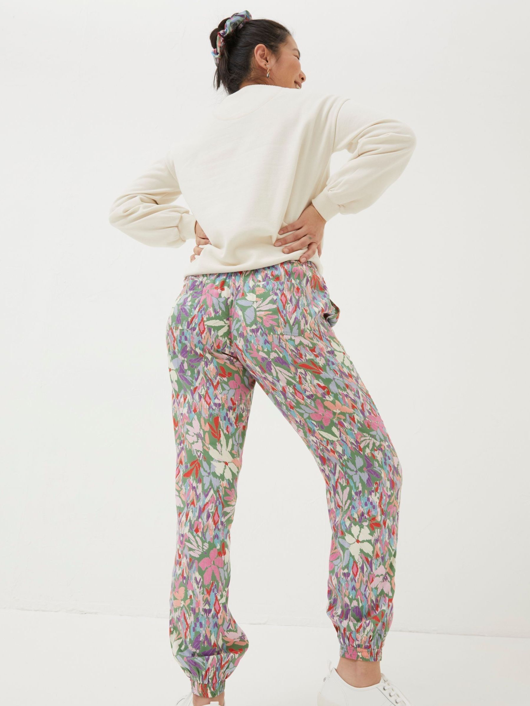 Lyme Multi Expressive Floral Trousers - Image 2 of 5
