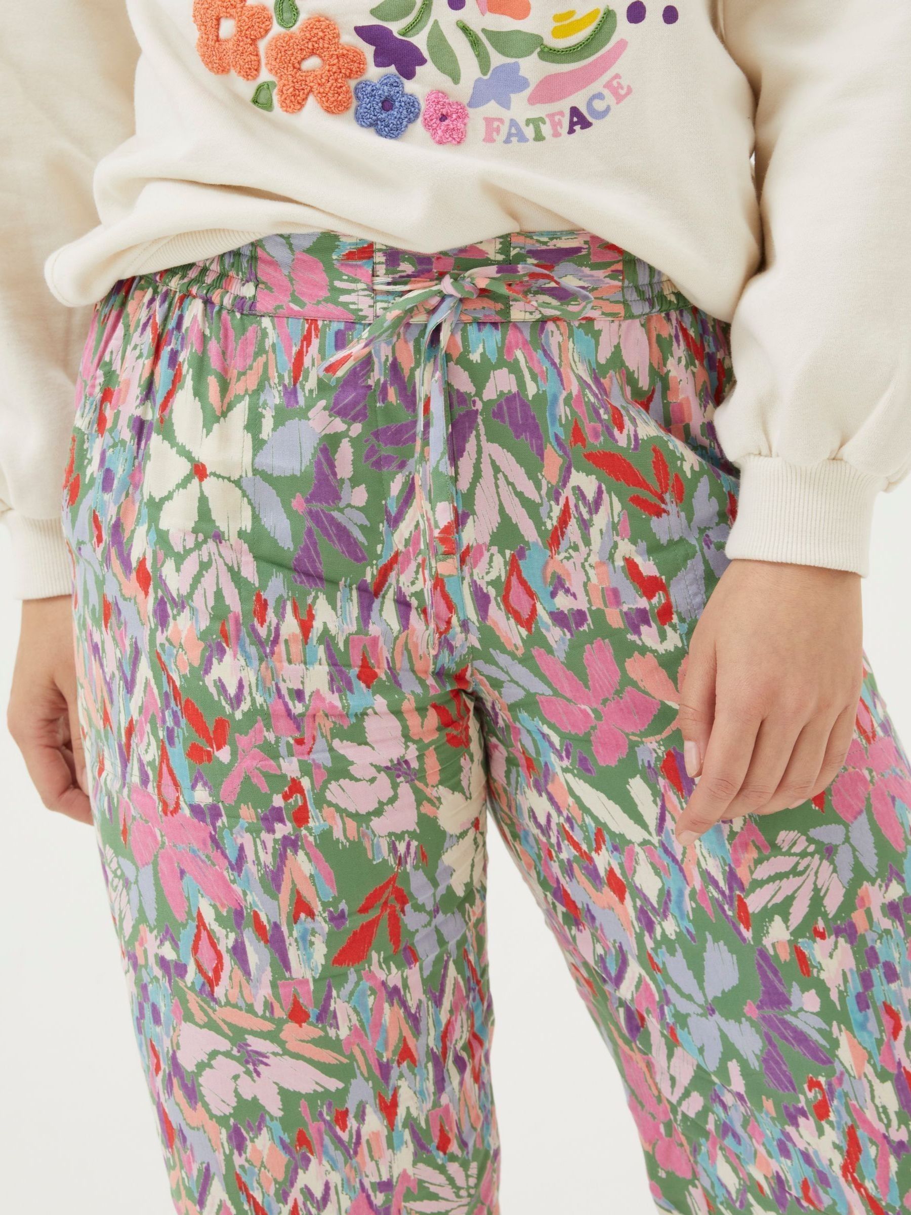 Lyme Multi Expressive Floral Trousers - Image 4 of 5