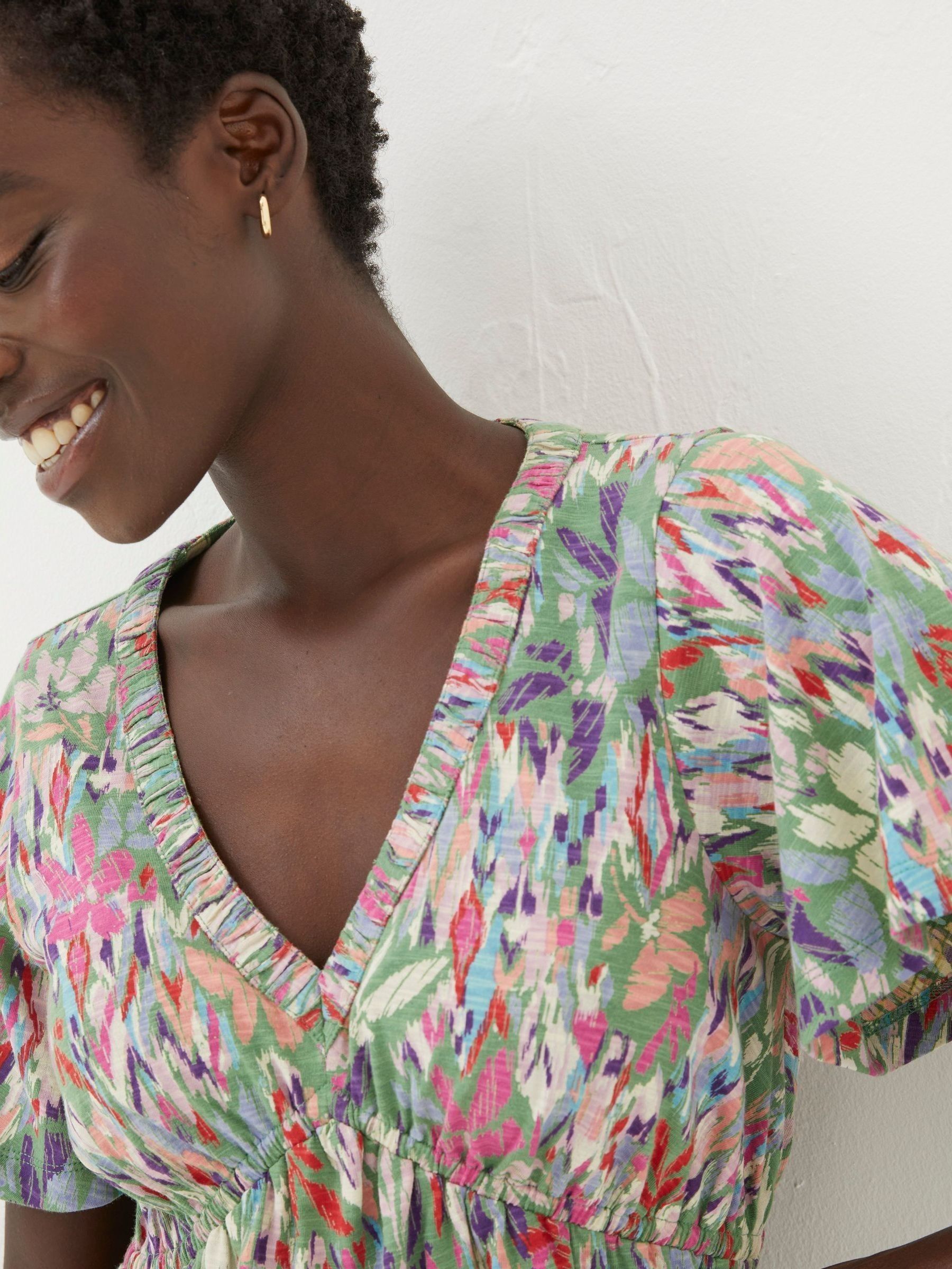 Frankie Multi Expressive Floral Top - Image 3 of 4
