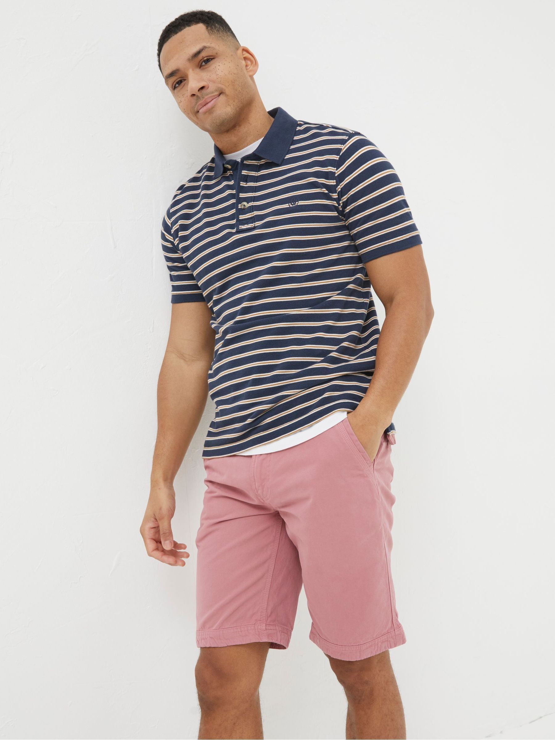 Cove Pink Flat Front Shorts - Image 4 of 7